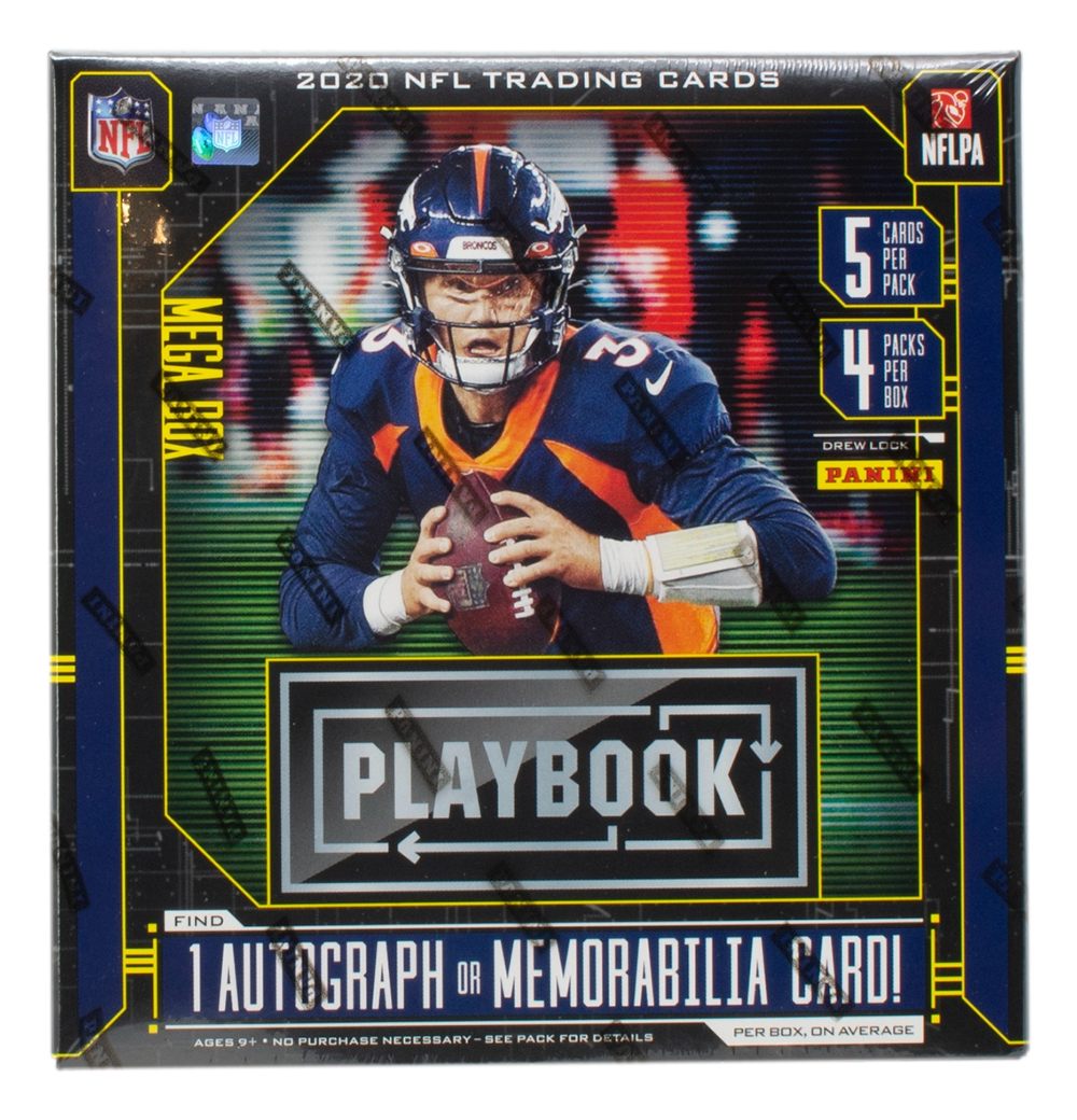 2020 Panini Playbook Football Mega Box with (4) Packs at PristineAuction.com 2020 Panini Playbook Football Mega Box with (4) Packs at PristineAuction.com