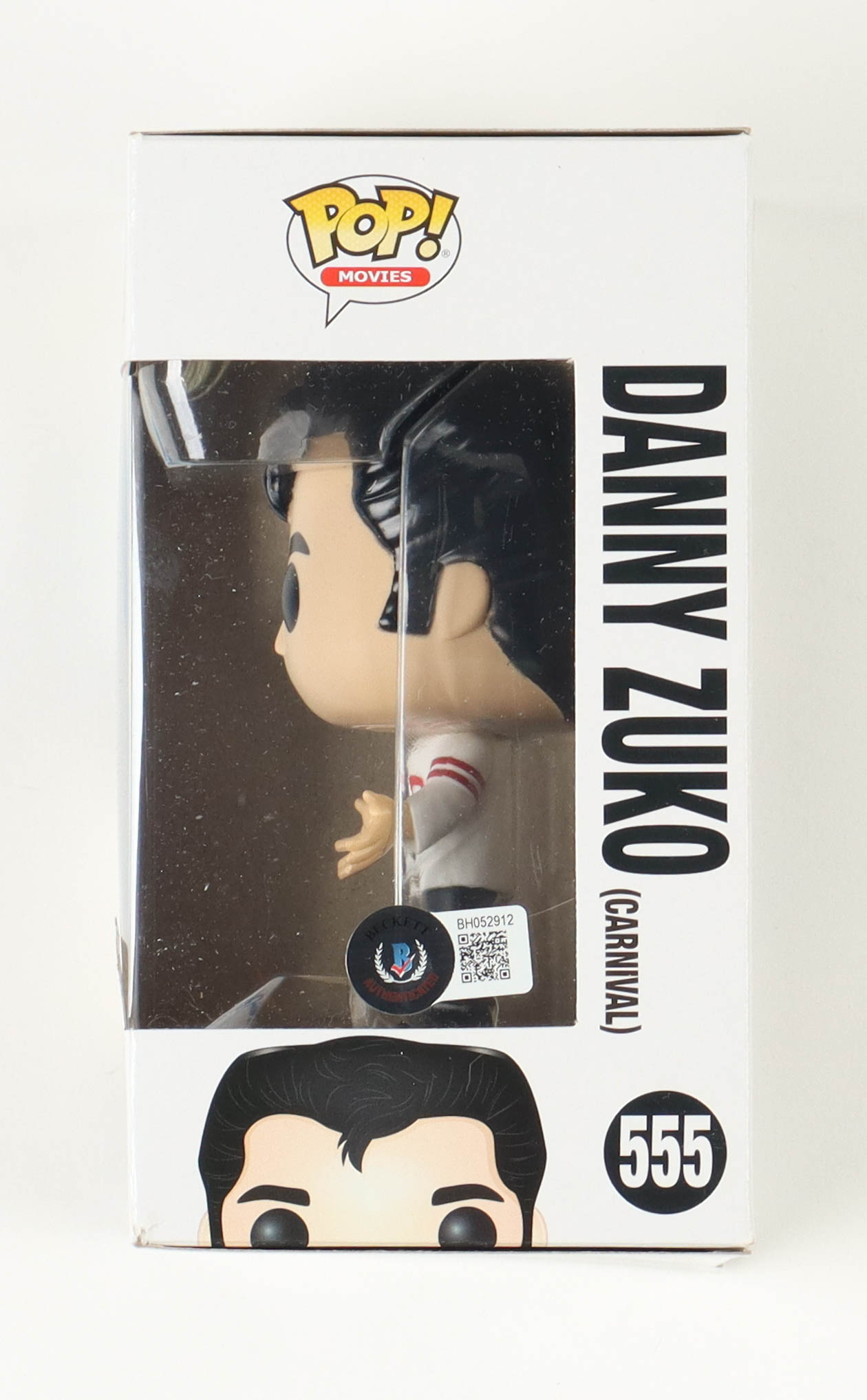 John Travolta Signed "Grease" #553 Danny Zuko Funko Pop! Vinyl Figure (JSA) at PristineAuction.com John Travolta Signed "Grease" #553 Danny Zuko Funko Pop! Vinyl Figure (JSA) at PristineAuction.com