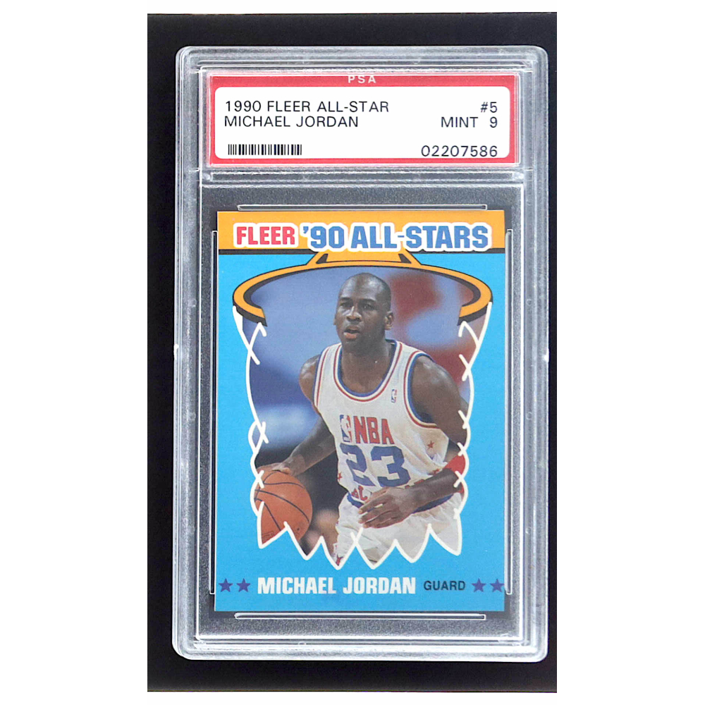 michael jordan fleer 90 all stars