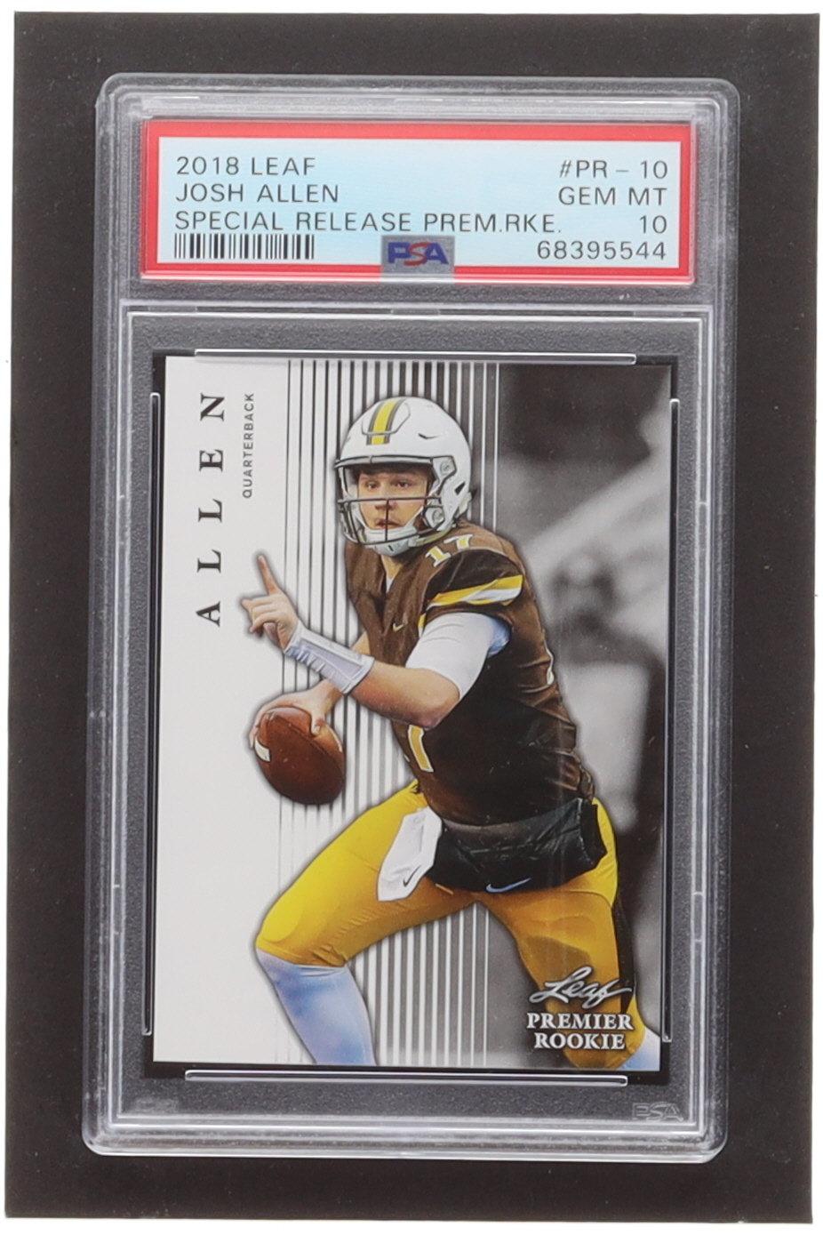Josh Allen 2018 Leaf Special Release Premier Rookie #PR10 RC (PSA 10) at PristineAuction.com Josh Allen 2018 Leaf Special Release Premier Rookie #PR10 RC (PSA 10) at PristineAuction.com