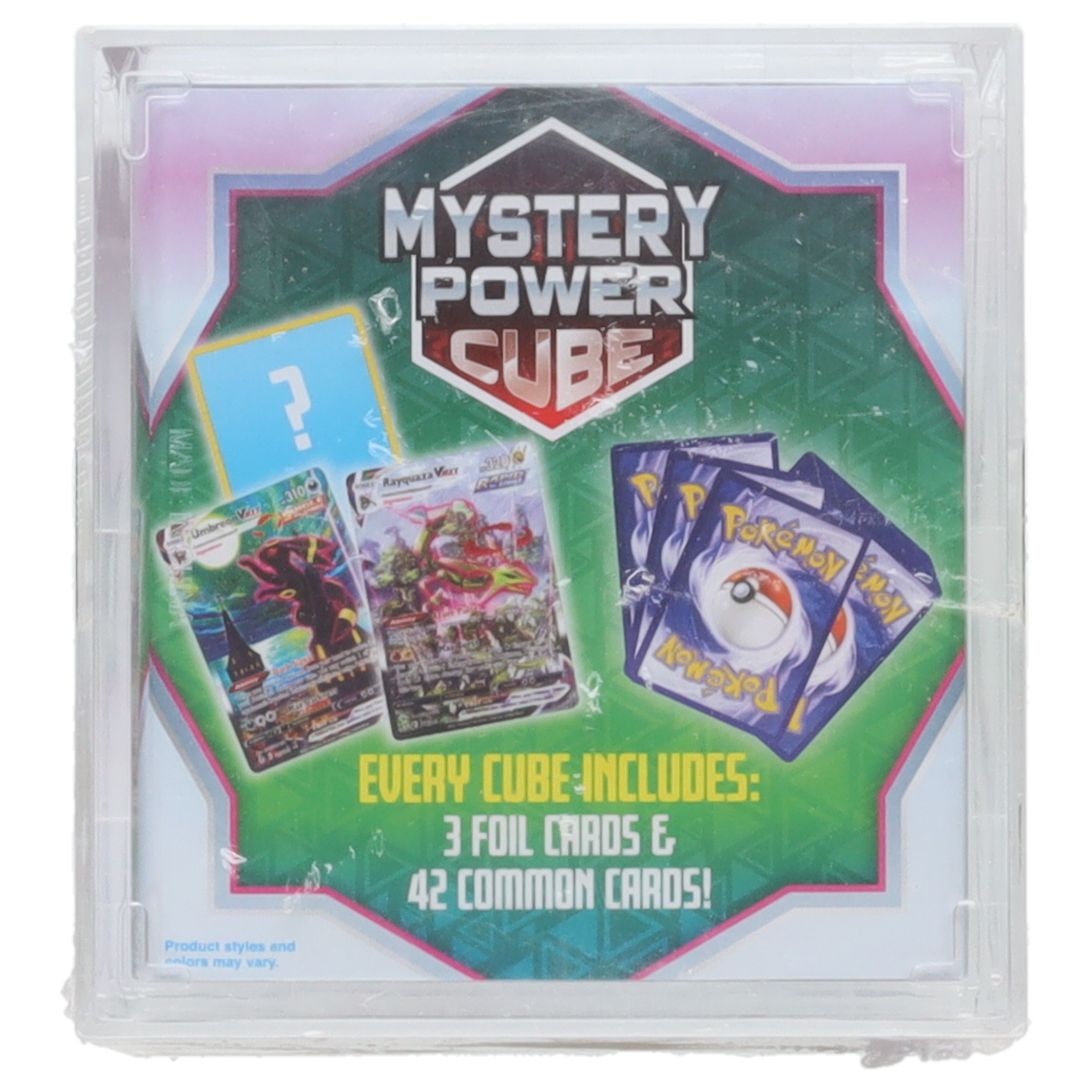 Pokemon Mystery Power Cube with (63) Cards at PristineAuction.com Pokemon Mystery Power Cube with (63) Cards at PristineAuction.com