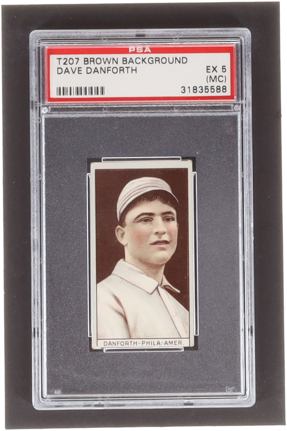 Dave Danforth 1912 T207 Brown Background #39 (PSA 5) (MC) | Pristine ...