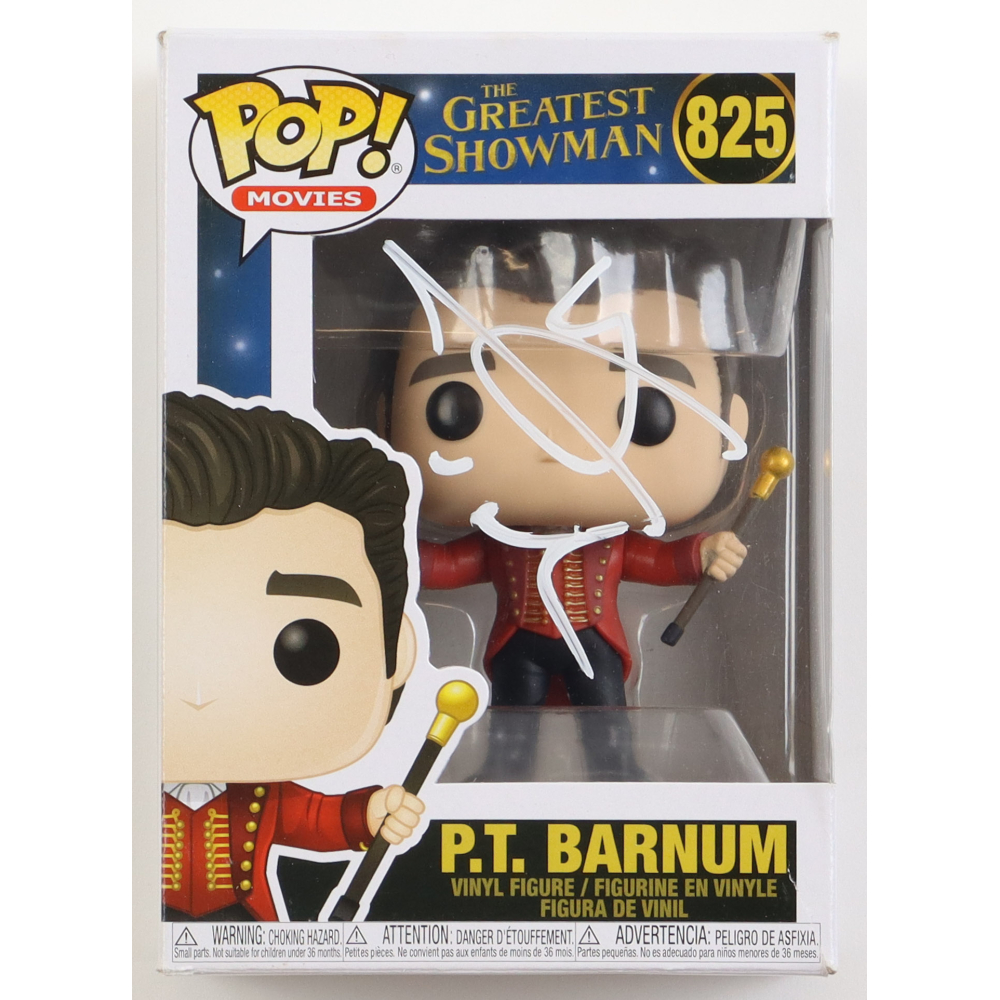 Hugh Jackman Signed "The Greatest Showman" 825 P.T. Barnum Funko Pop
