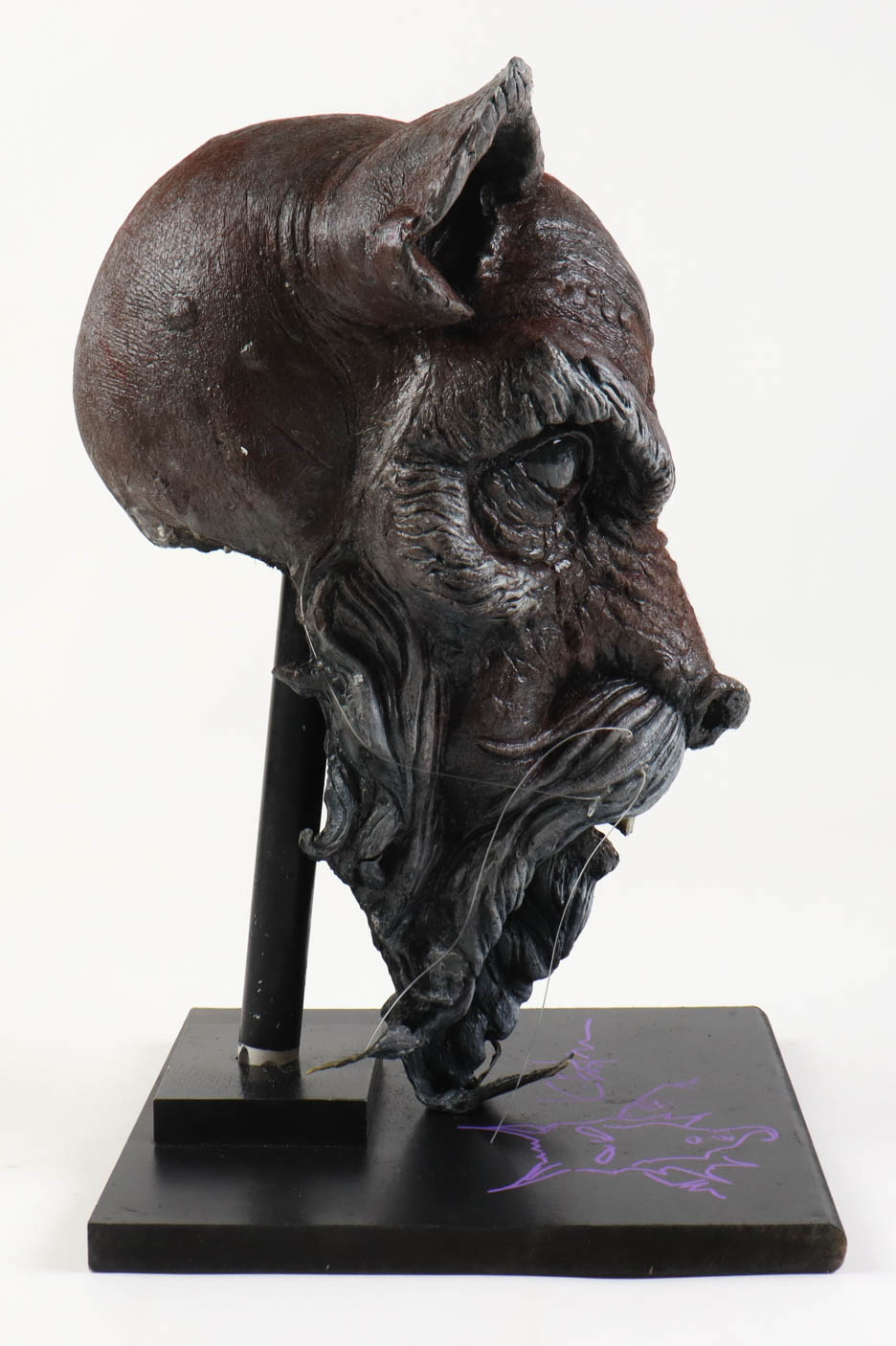 Kevin Eastman Signed Splinter - TMNT Life Size Custom Hand-Painted Sculpture by Tate Steinsiek (PA) at PristineAuction.com Kevin Eastman Signed Splinter - TMNT Life Size Custom Hand-Painted Sculpture by Tate Steinsiek (PA) at PristineAuction.com