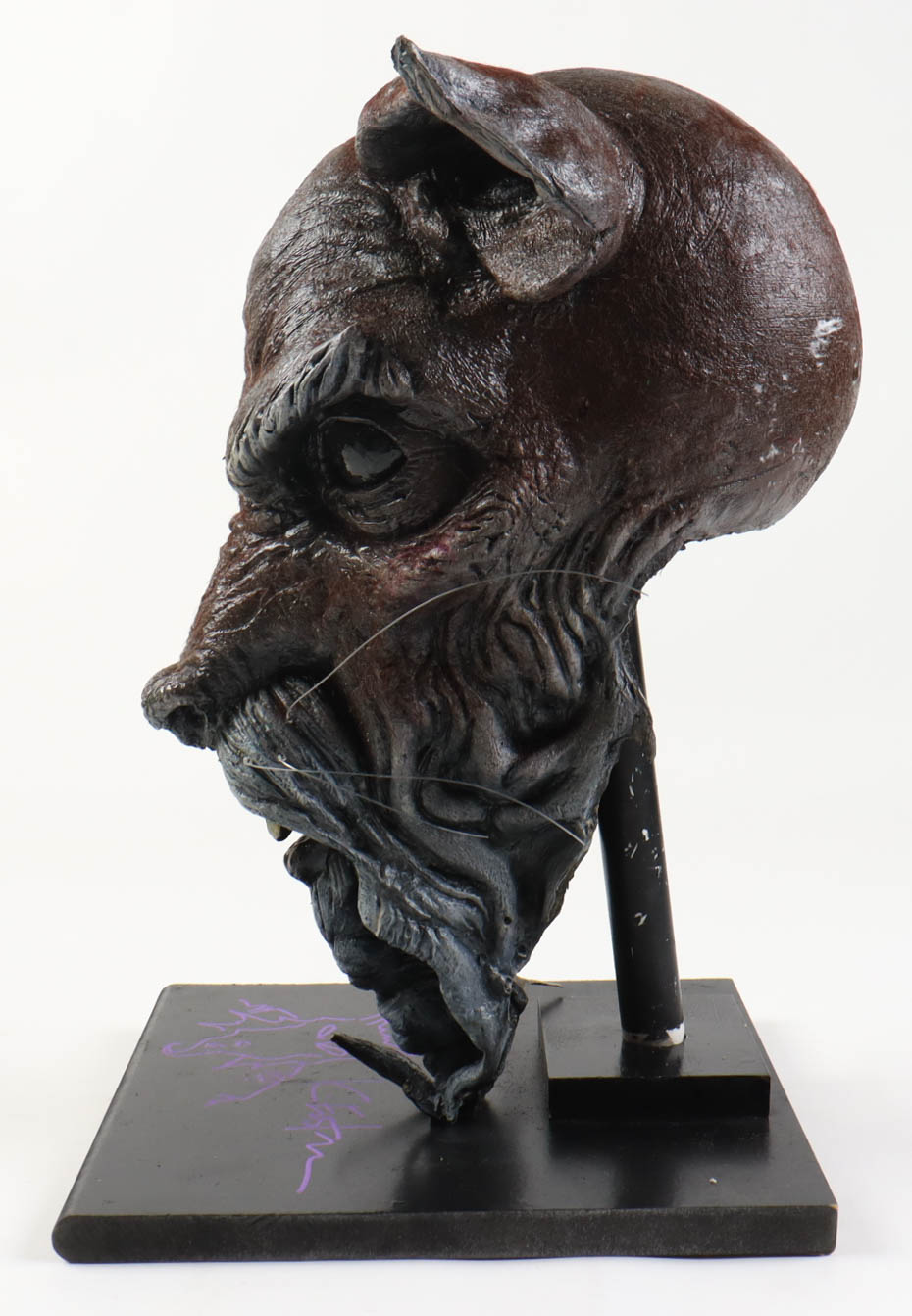 Kevin Eastman Signed Splinter - TMNT Life Size Custom Hand-Painted Sculpture by Tate Steinsiek (PA) at PristineAuction.com Kevin Eastman Signed Splinter - TMNT Life Size Custom Hand-Painted Sculpture by Tate Steinsiek (PA) at PristineAuction.com