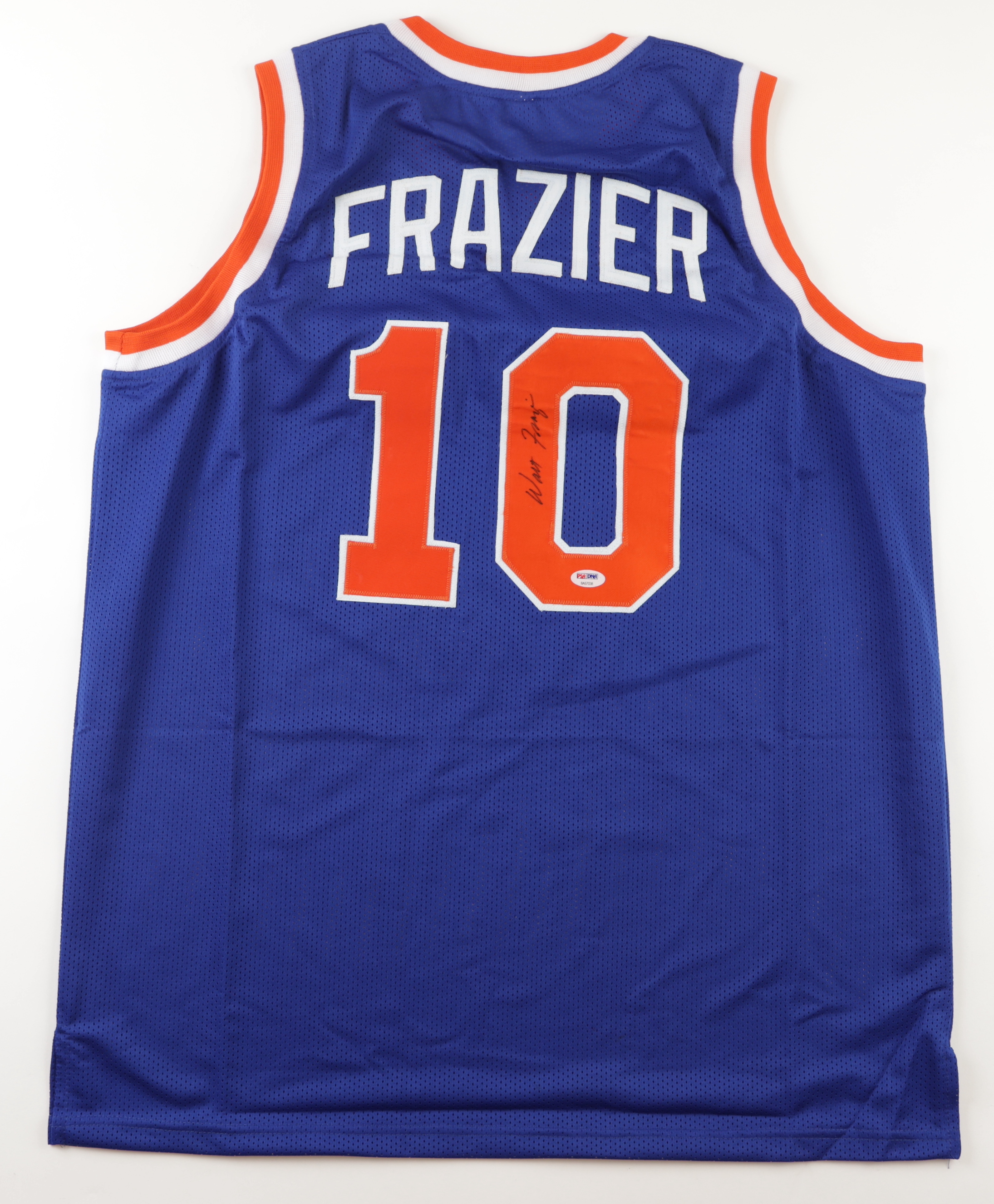 Walt Frazier Signed Jersey (PSA) at PristineAuction.com Walt Frazier Signed Jersey (PSA) at PristineAuction.com