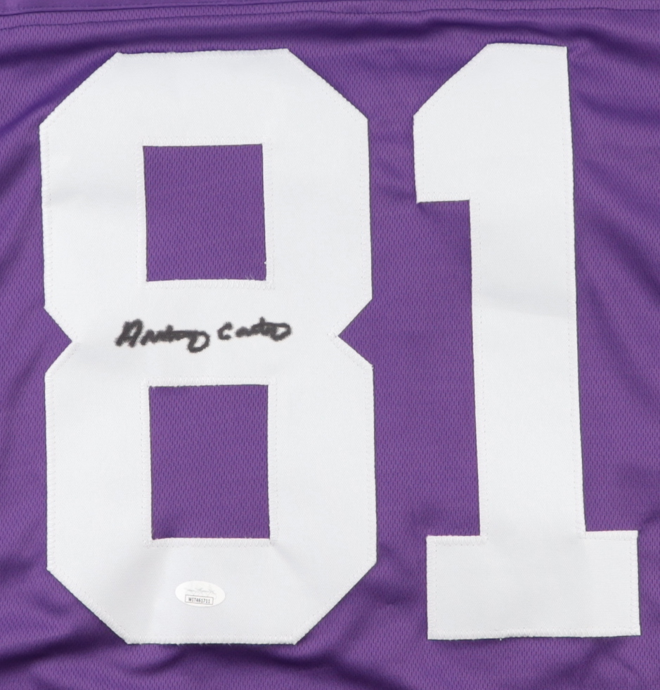 Anthony Carter Signed Jersey (JSA) at PristineAuction.com Anthony Carter Signed Jersey (JSA) at PristineAuction.com