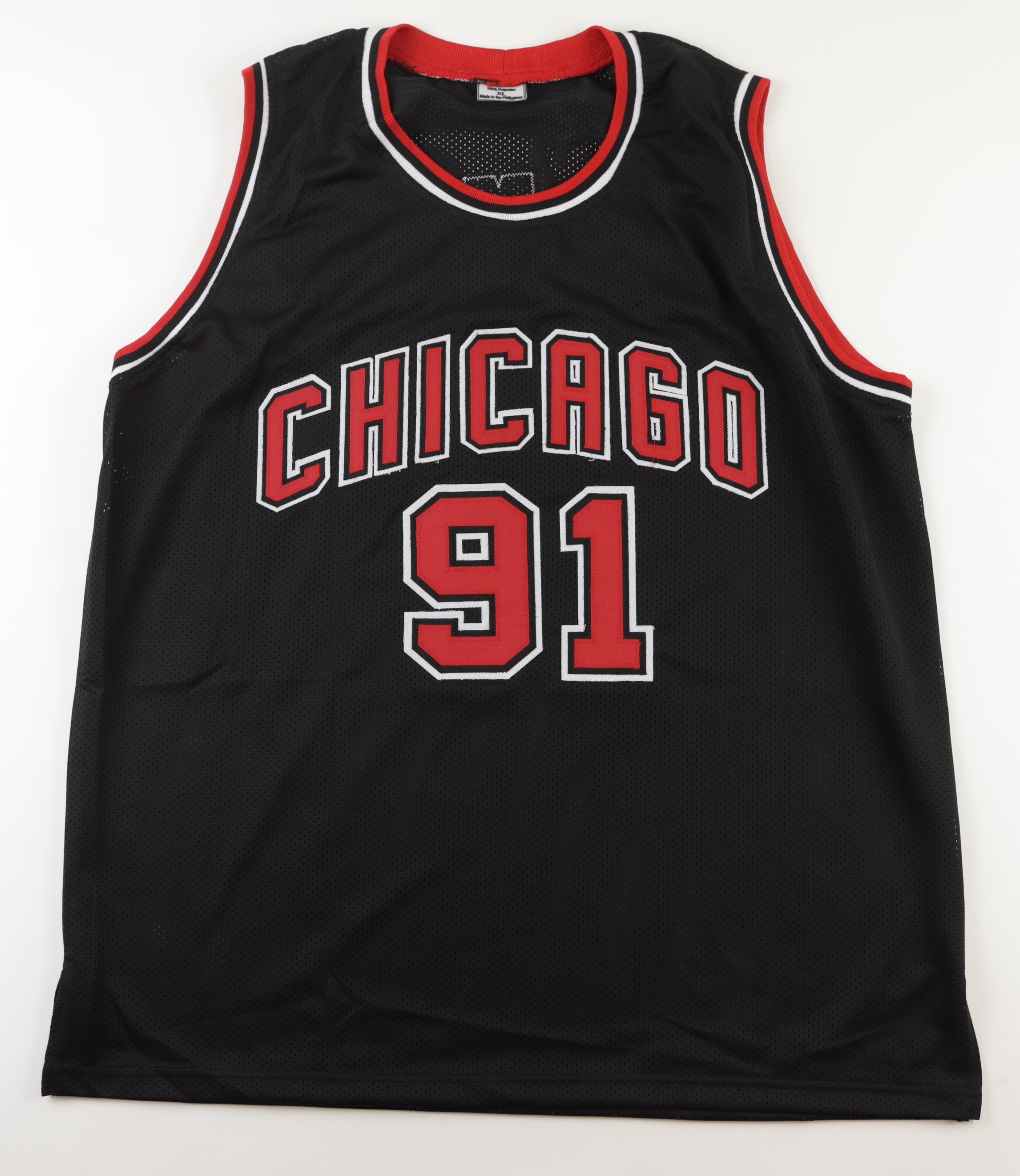 Dennis Rodman Signed Jersey (JSA & Players Ink) at PristineAuction.com Dennis Rodman Signed Jersey (JSA & Players Ink) at PristineAuction.com