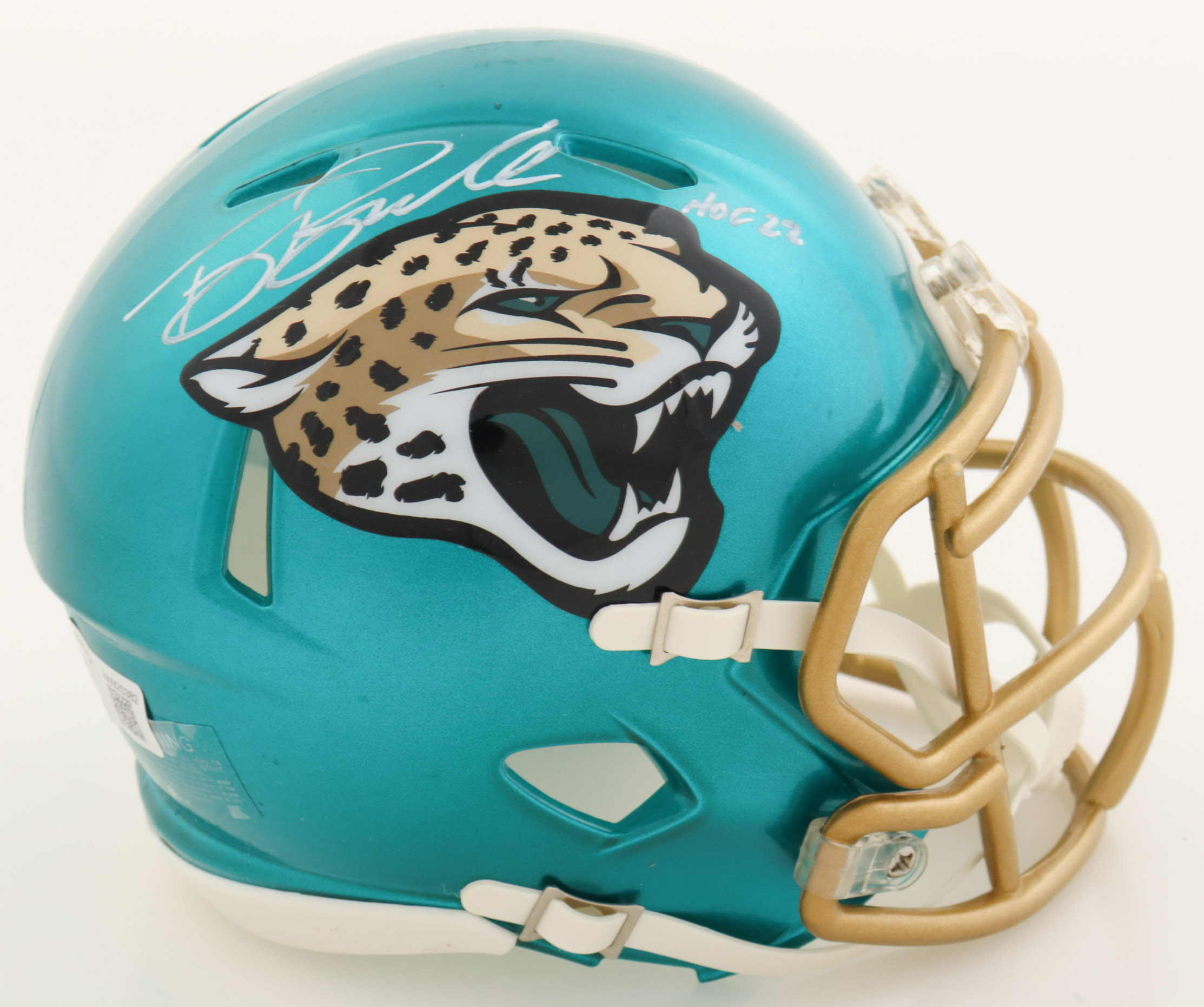 Tony Boselli Signed Jaguars Flash Alternate Speed Mini Helmet (Beckett) at PristineAuction.com Tony Boselli Signed Jaguars Flash Alternate Speed Mini Helmet (Beckett) at PristineAuction.com