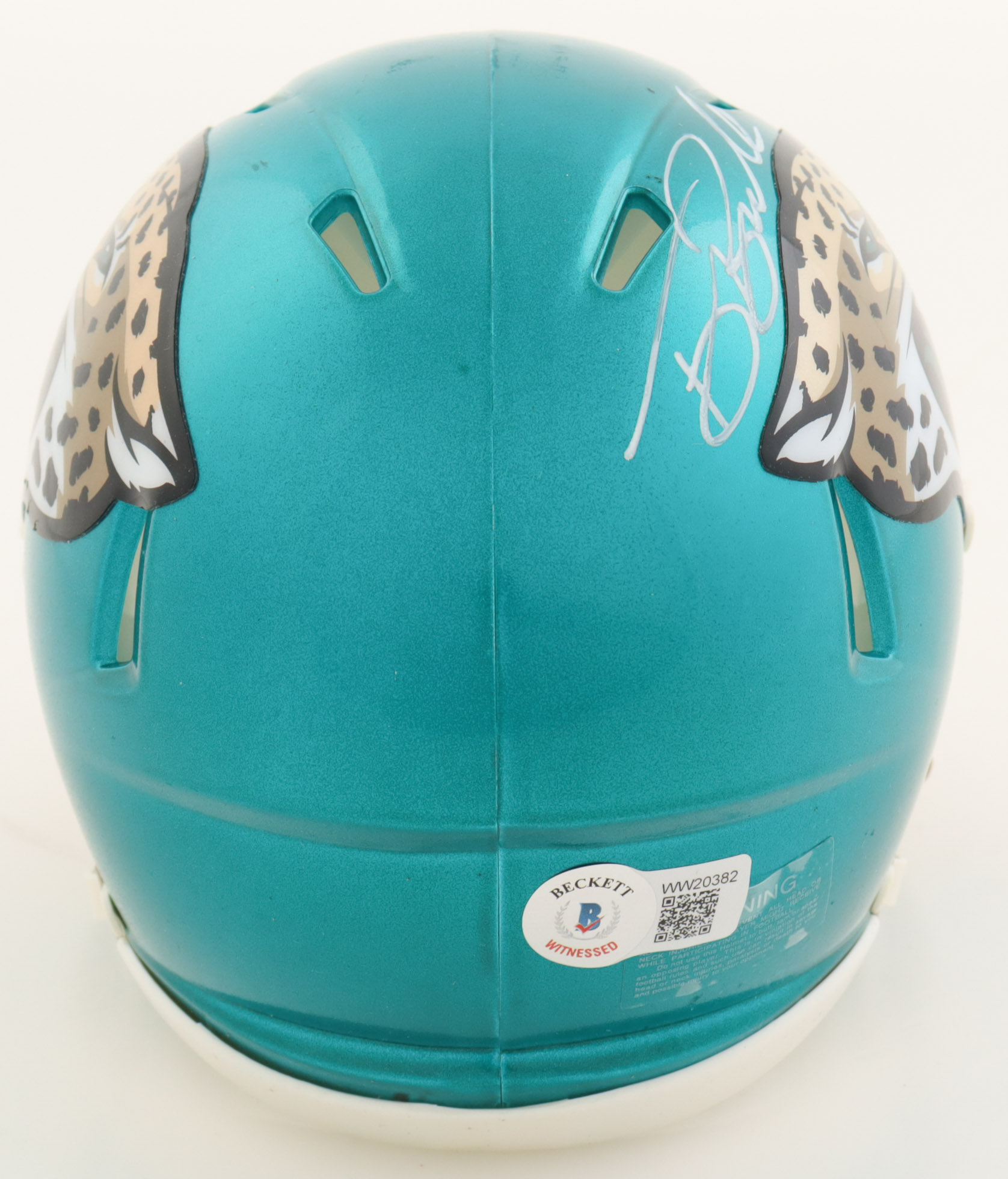 Tony Boselli Signed Jaguars Flash Alternate Speed Mini Helmet (Beckett) at PristineAuction.com Tony Boselli Signed Jaguars Flash Alternate Speed Mini Helmet (Beckett) at PristineAuction.com