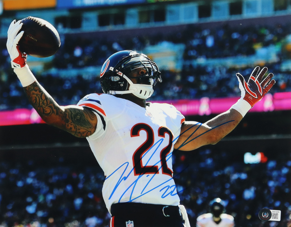 Chicago Bears Matt Forte 8x24 Signature Print Framed main image 1