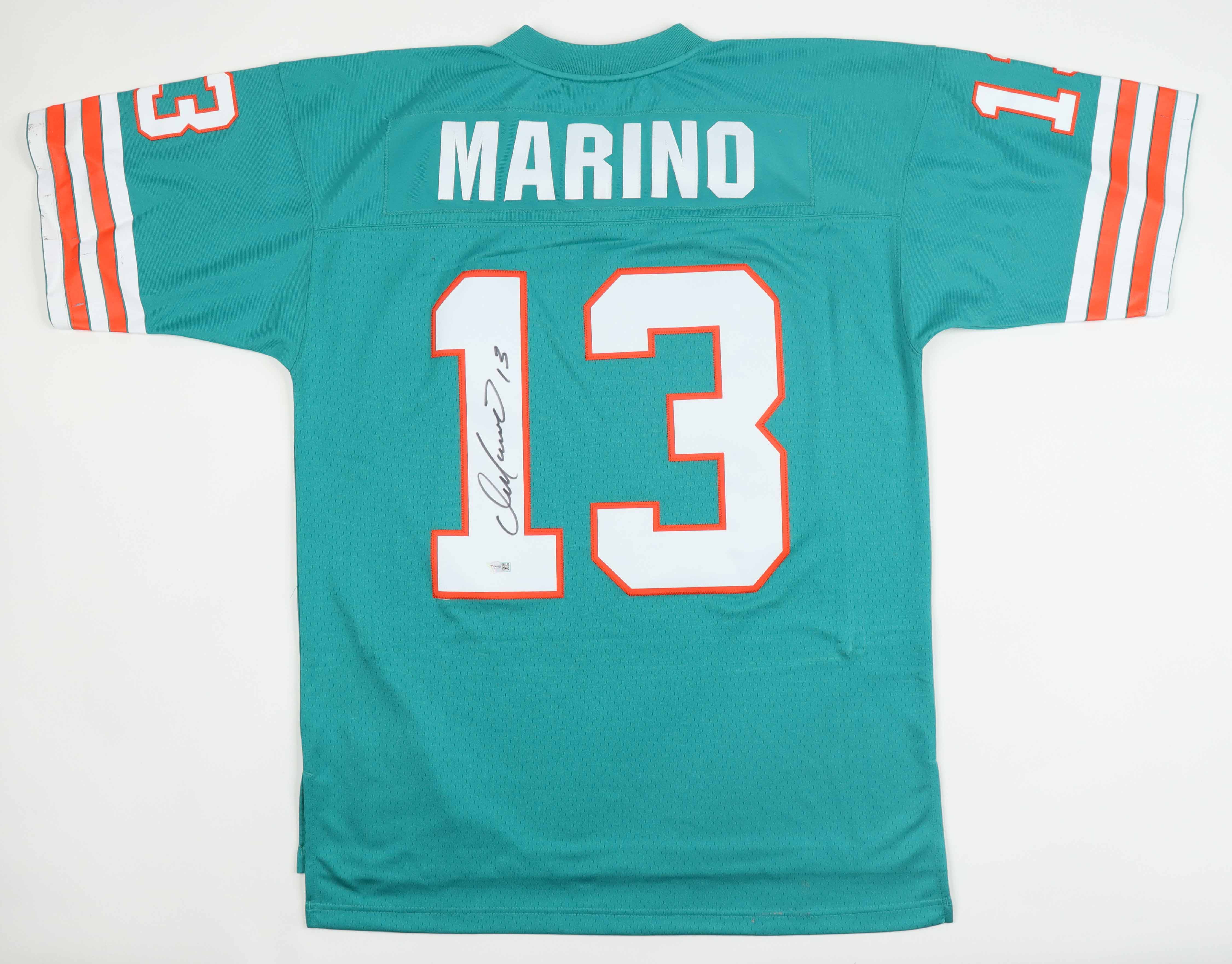 Dan Marino Signed Dolphins Jersey (Fanatics) at PristineAuction.com Dan Marino Signed Dolphins Jersey (Fanatics) at PristineAuction.com