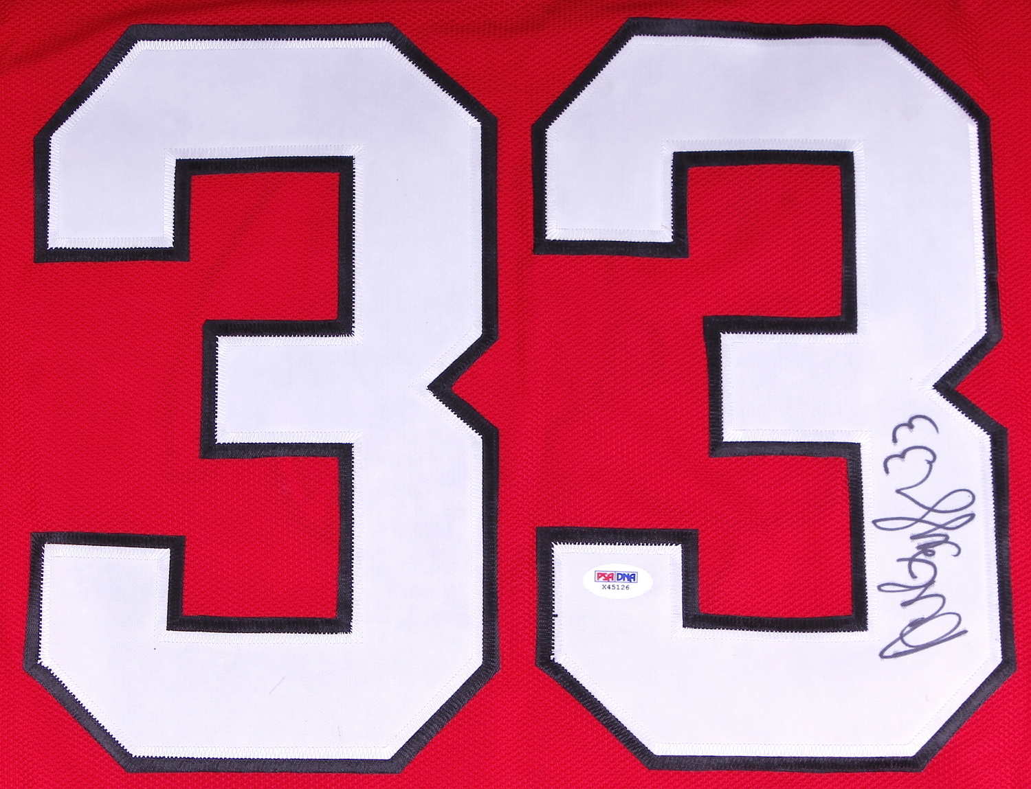 Dustin Byfuglien Signed Blackhawks Jersey (PSA COA) at PristineAuction.com Dustin Byfuglien Signed Blackhawks Jersey (PSA COA) at PristineAuction.com