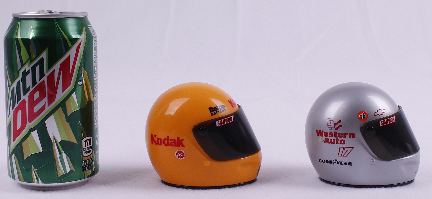 Lot of (2) Simpson Mini Racing Helmets at PristineAuction.com Lot of (2) Simpson Mini Racing Helmets at PristineAuction.com