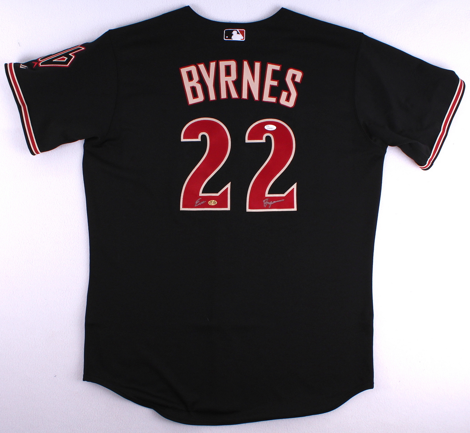 Eric Byrnes Signed Diamondbacks Jersey (JSA COA) at PristineAuction.com Eric Byrnes Signed Diamondbacks Jersey (JSA COA) at PristineAuction.com