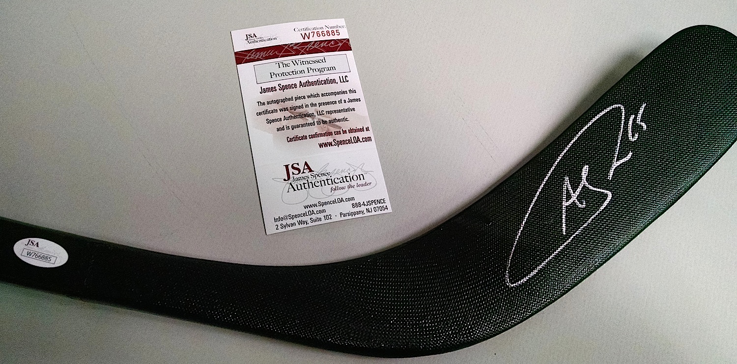 Andrew Shaw Signed Heritage Hockey Stick (JSA COA) at PristineAuction.com Andrew Shaw Signed Heritage Hockey Stick (JSA COA) at PristineAuction.com