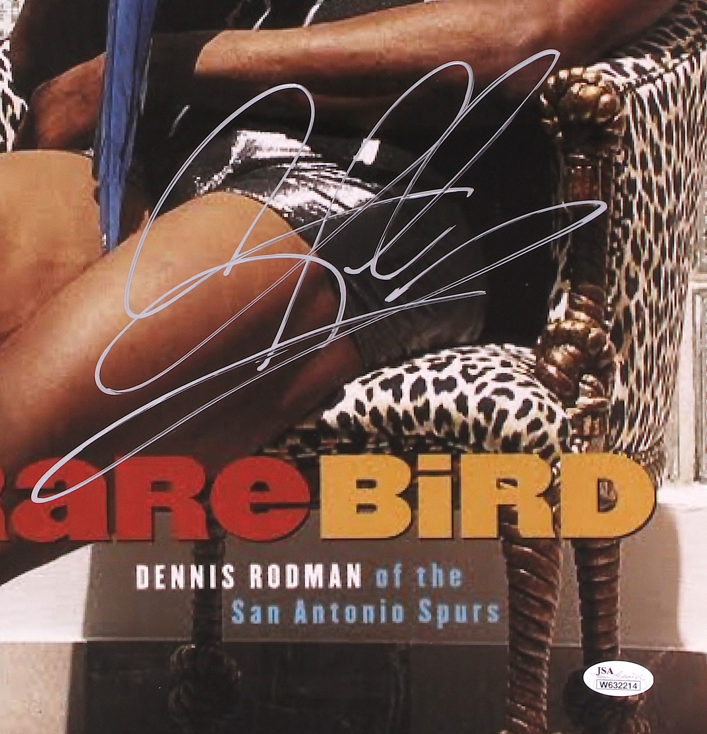 Dennis Rodman Signed "Rare Bird" 16x20 Sports Illustrated Magazine Cover Photo (JSA COA) at PristineAuction.com Dennis Rodman Signed "Rare Bird" 16x20 Sports Illustrated Magazine Cover Photo (JSA COA) at PristineAuction.com