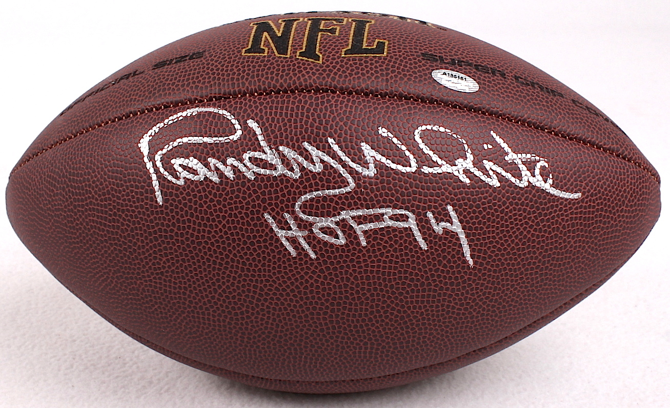 Randy White Signed NFL Football Inscribed "HOF 94" (Schwartz) at PristineAuction.com Randy White Signed NFL Football Inscribed "HOF 94" (Schwartz) at PristineAuction.com