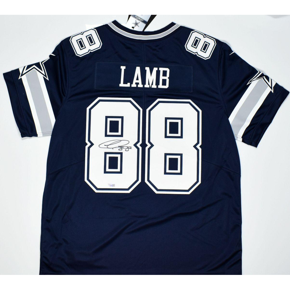 CeeDee Lamb Signed Cowboys Jersey (Fanatics) Pristine Auction
