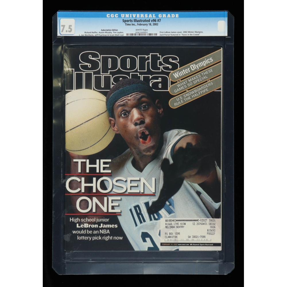 lebron james sports illustrated 2002