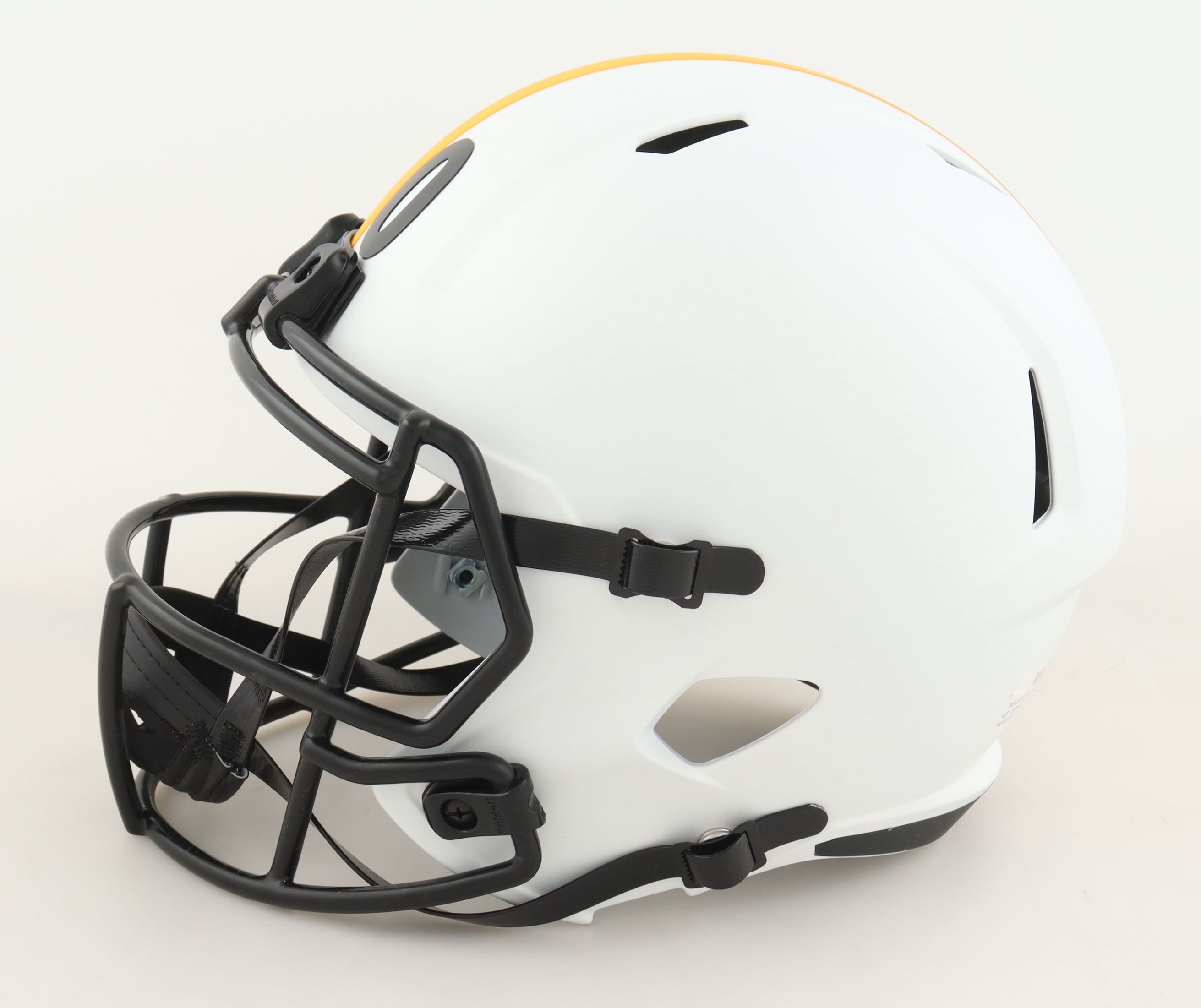 T.J. Watt Signed Steelers Full-Size Lunar Eclipse Alternate Speed Helmet Inscribed "21 DPOY" (Beckett) at PristineAuction.com T.J. Watt Signed Steelers Full-Size Lunar Eclipse Alternate Speed Helmet Inscribed "21 DPOY" (Beckett) at PristineAuction.com