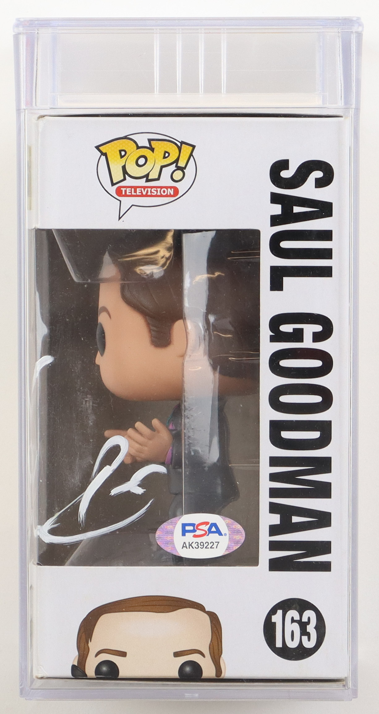 Bob Odenkirk Signed "Breaking Bad" #163 Saul Goodman Funko Pop! Vinyl Figure (PSA) at PristineAuction.com Bob Odenkirk Signed "Breaking Bad" #163 Saul Goodman Funko Pop! Vinyl Figure (PSA) at PristineAuction.com