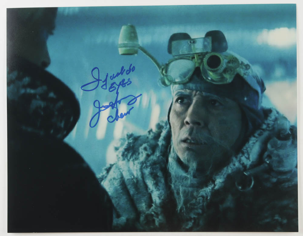 James Hong Signed "Blade Runner" 11x14 Photo Inscribed "I Just Do Eyes!" & "Chew" (AutographCOA) at PristineAuction.com James Hong Signed "Blade Runner" 11x14 Photo Inscribed "I Just Do Eyes!" & "Chew" (AutographCOA) at PristineAuction.com
