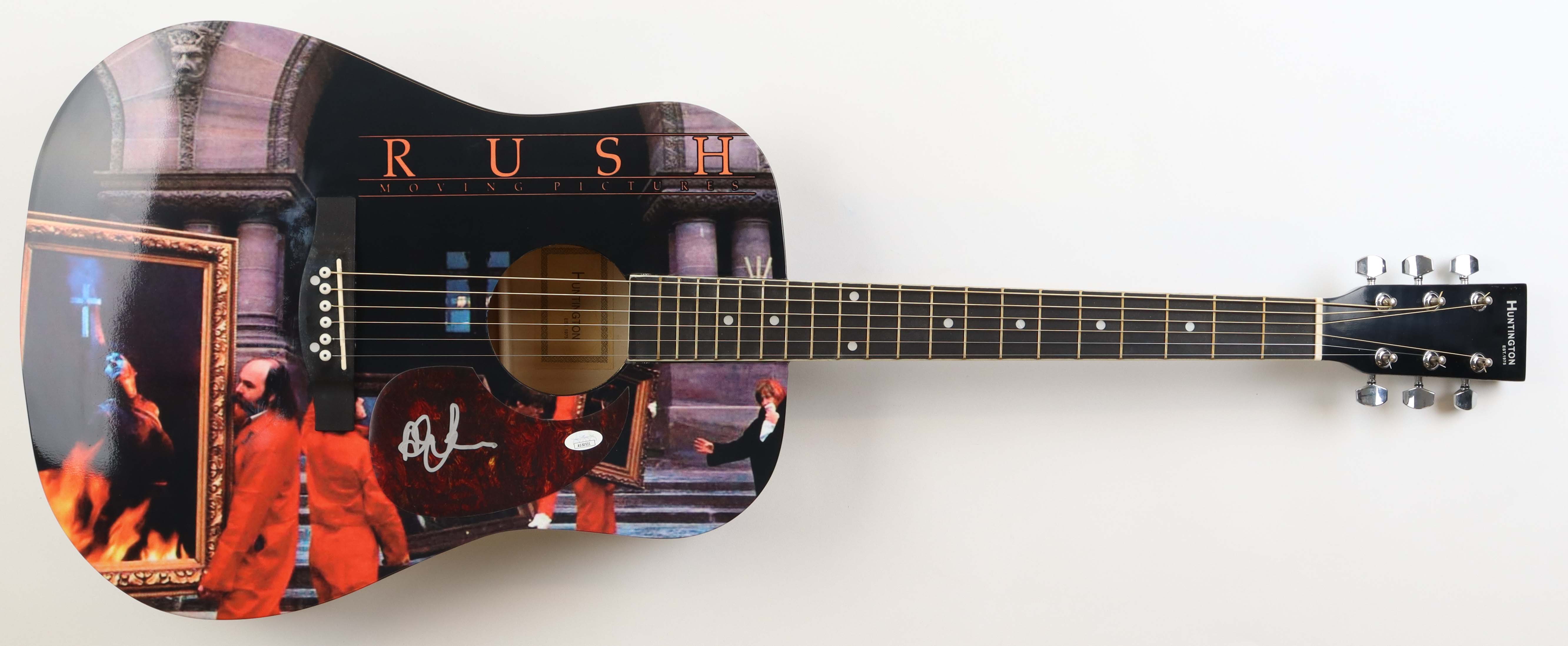 Alex Lifeson Signed "Rush" 39" Acoustic Guitar (JSA) at PristineAuction.com Alex Lifeson Signed "Rush" 39" Acoustic Guitar (JSA) at PristineAuction.com