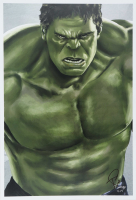 "Hulk" Marvel Comics 13x19 Signed Lithograph by Tony Santiago (PA) at PristineAuction.com