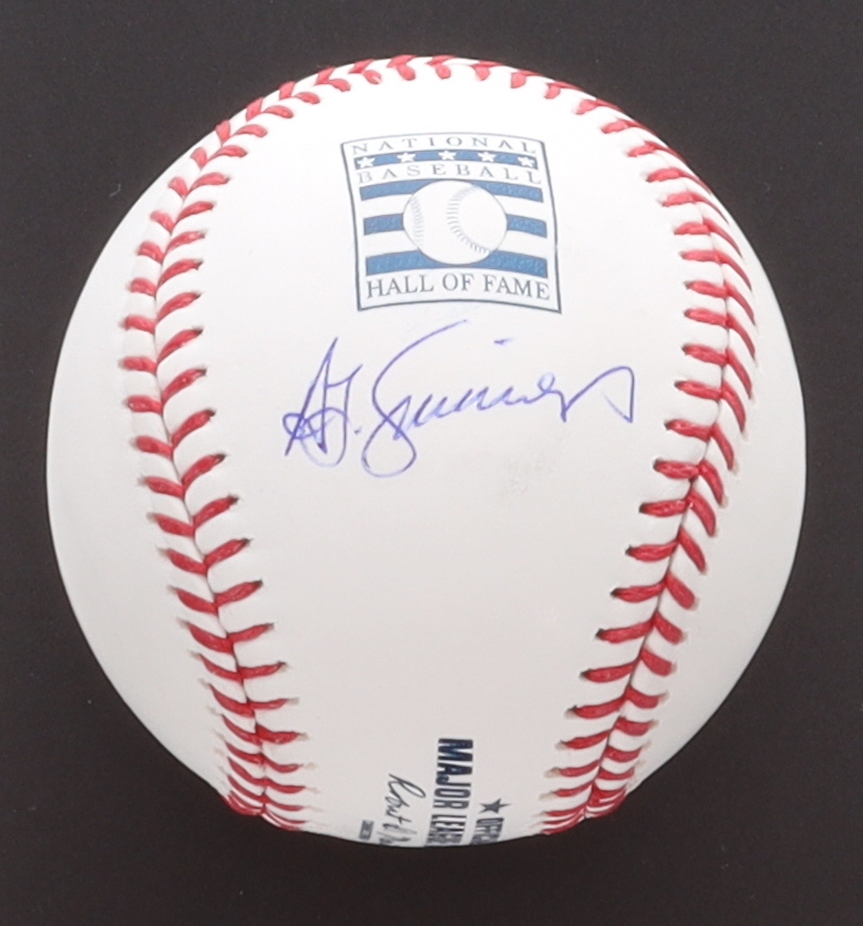 Ted Simmons Signed OML Hall of Fame Logo Baseball (JSA) at PristineAuction.com Ted Simmons Signed OML Hall of Fame Logo Baseball (JSA) at PristineAuction.com