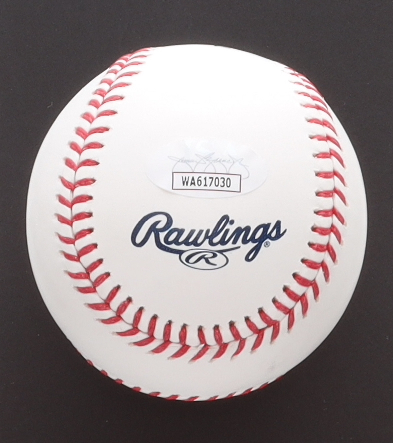 Ted Simmons Signed OML Hall of Fame Logo Baseball (JSA) at PristineAuction.com Ted Simmons Signed OML Hall of Fame Logo Baseball (JSA) at PristineAuction.com