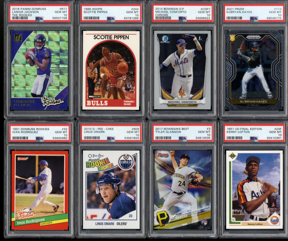 2023 Timeless Authentic “PSA Graded Card Collection” Mystery Box Series ...