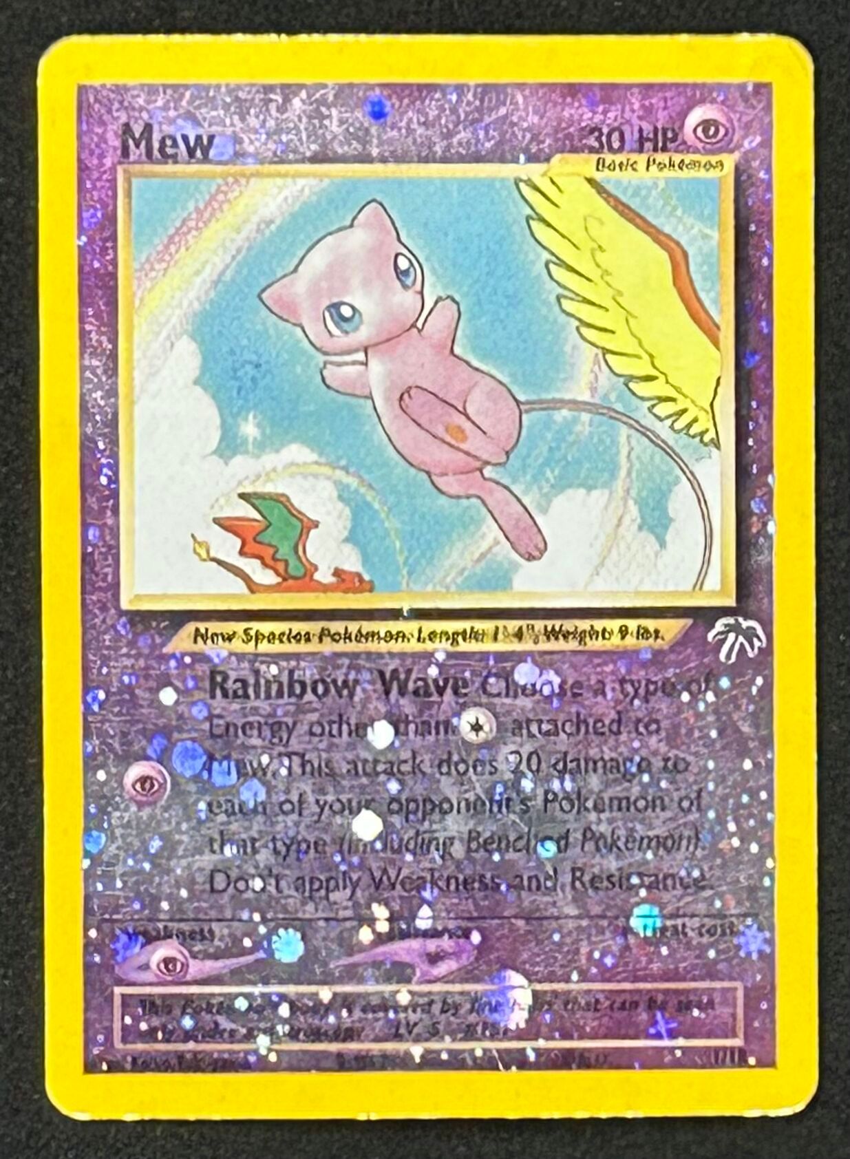Mew 2001 Pokemon Southern Islands #1 Reverse Holo at PristineAuction.com Mew 2001 Pokemon Southern Islands #1 Reverse Holo at PristineAuction.com