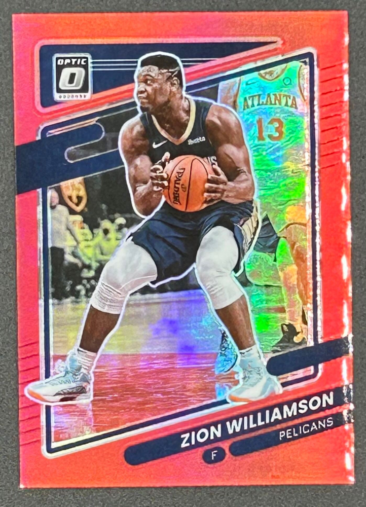 Zion Williamson 2021-22 Donruss Optic Red #95 #73/99