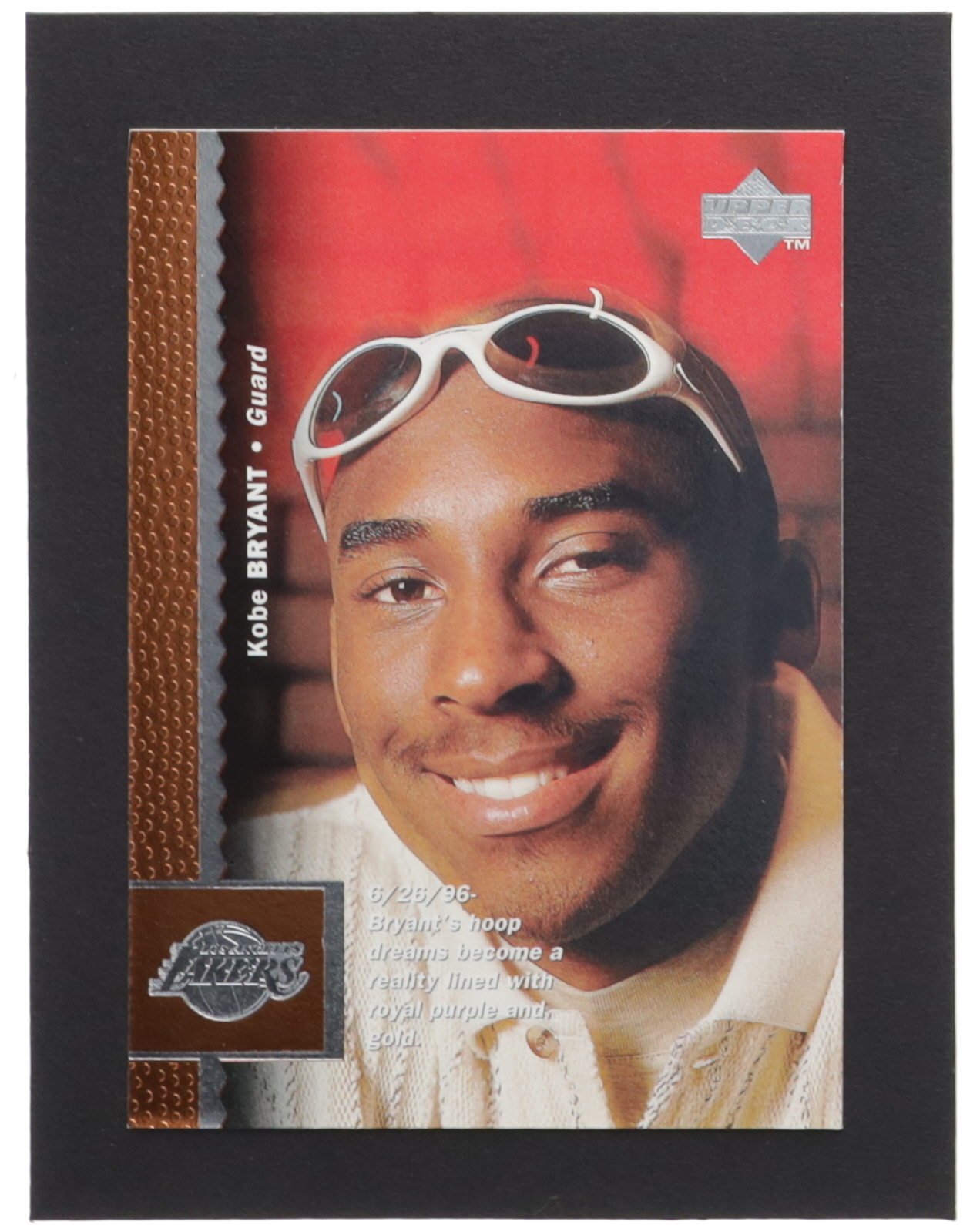 Kobe Bryant 1996-97 Upper Deck #58 RC at PristineAuction.com Kobe Bryant 1996-97 Upper Deck #58 RC at PristineAuction.com