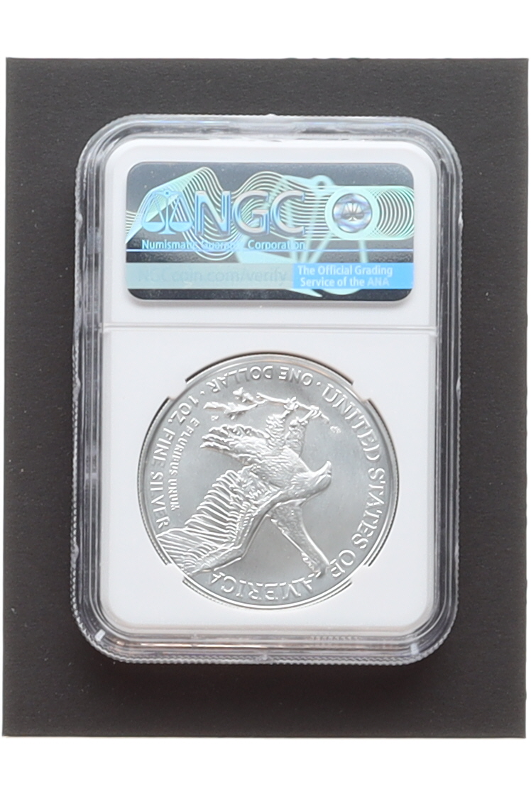 2022 American Silver Eagle $1 One Dollar Coin - Early Releases (NGC MS 70) at PristineAuction.com 2022 American Silver Eagle $1 One Dollar Coin - Early Releases (NGC MS 70) at PristineAuction.com
