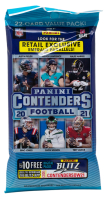 2021 Panini Contenders Football Jumbo Value Pack With (22) Cards at PristineAuction.com
