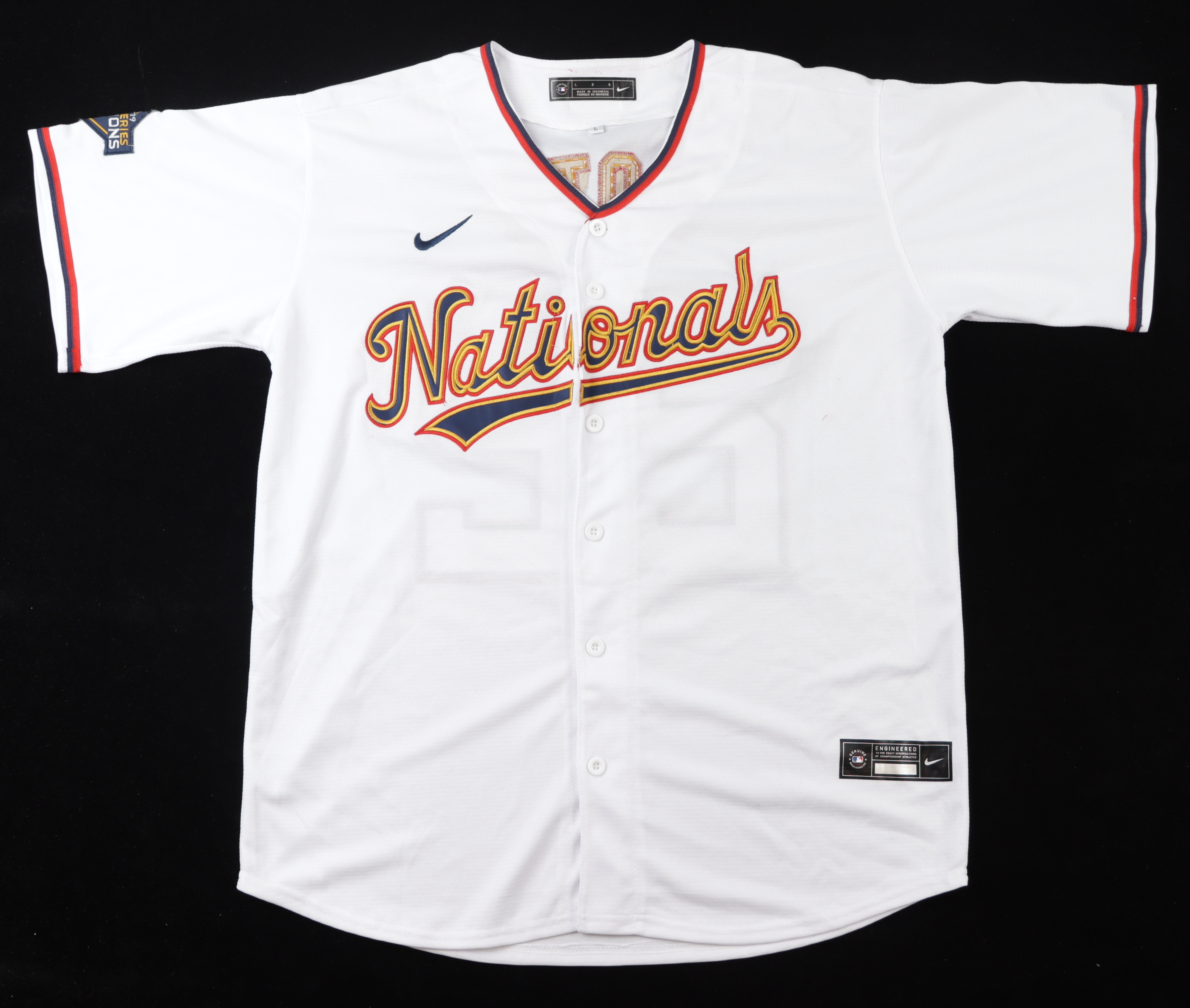 Juan Soto Signed Jersey (PSA) at PristineAuction.com Juan Soto Signed Jersey (PSA) at PristineAuction.com