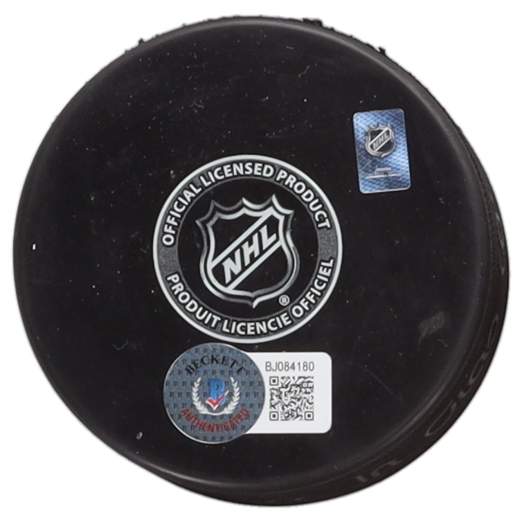 Phil Kessel Signed Golden Knights Logo Hockey Puck (Beckett) at PristineAuction.com Phil Kessel Signed Golden Knights Logo Hockey Puck (Beckett) at PristineAuction.com