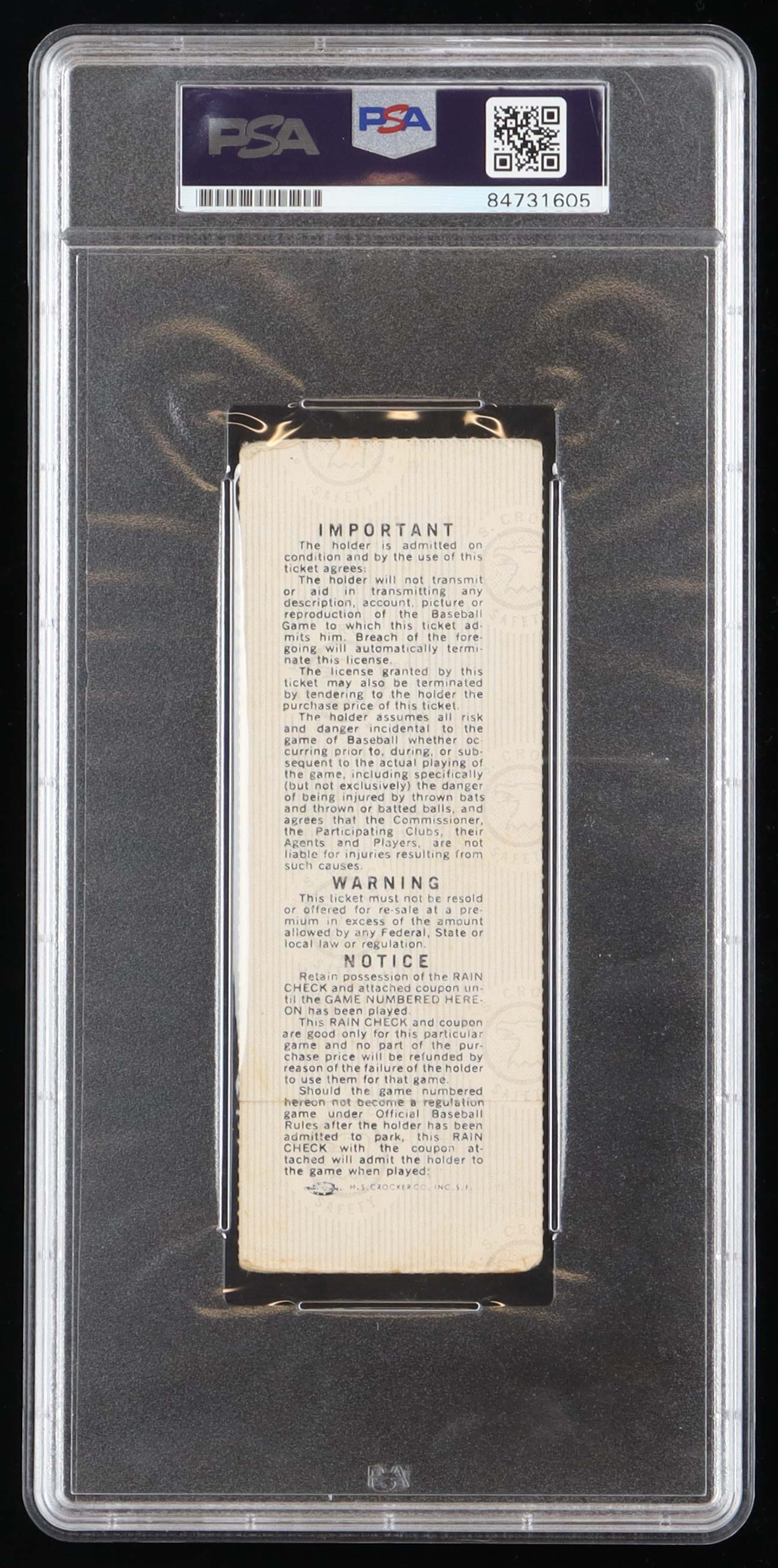 Pete Rose & Johnny Bench Signed 1976 World Series Ticket Stub (PSA) at PristineAuction.com Pete Rose & Johnny Bench Signed 1976 World Series Ticket Stub (PSA) at PristineAuction.com