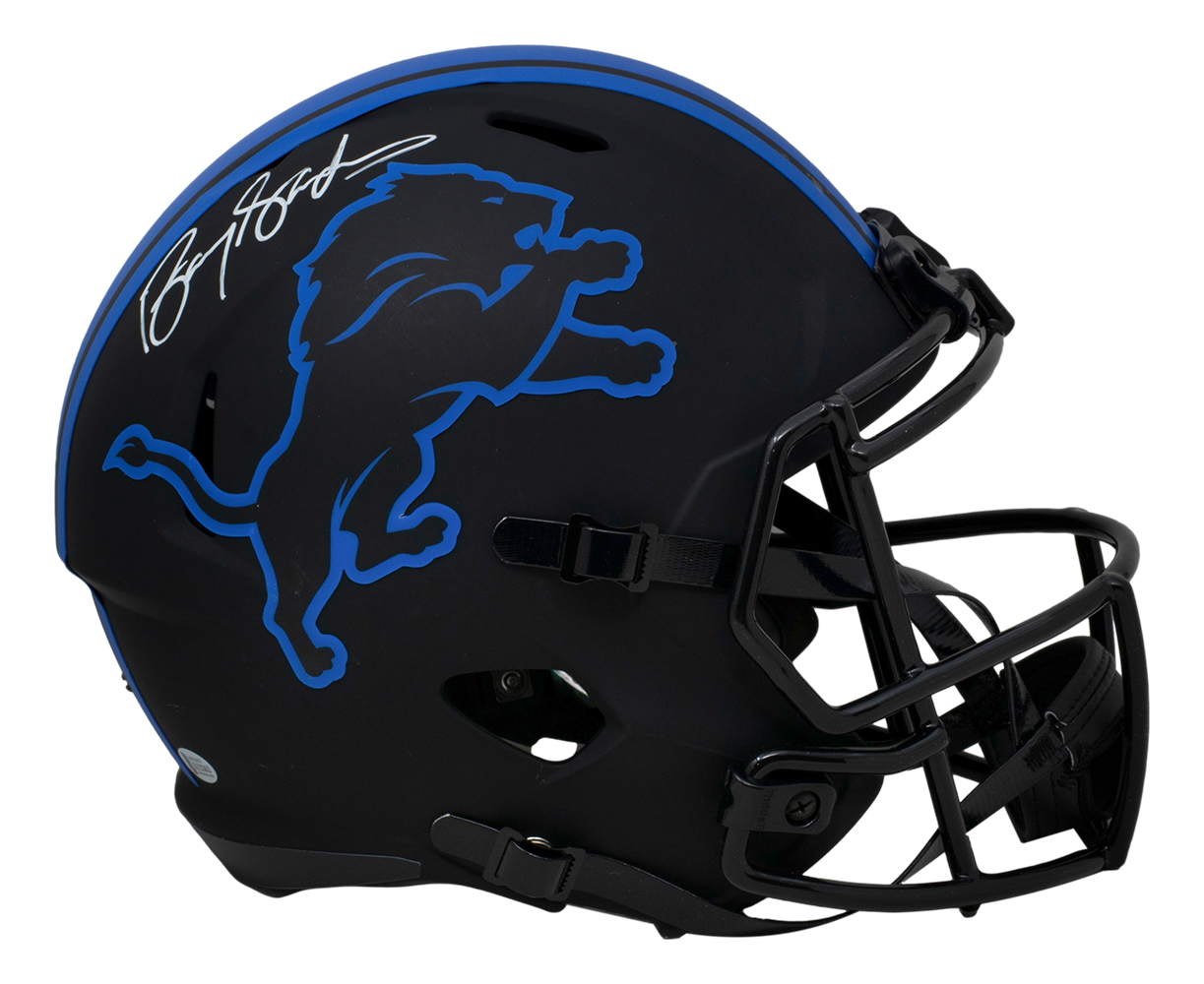 Barry Sanders Signed Lions Full-Size Eclipse Alternate Speed Helmet (Beckett & Schwartz) at PristineAuction.com Barry Sanders Signed Lions Full-Size Eclipse Alternate Speed Helmet (Beckett & Schwartz) at PristineAuction.com