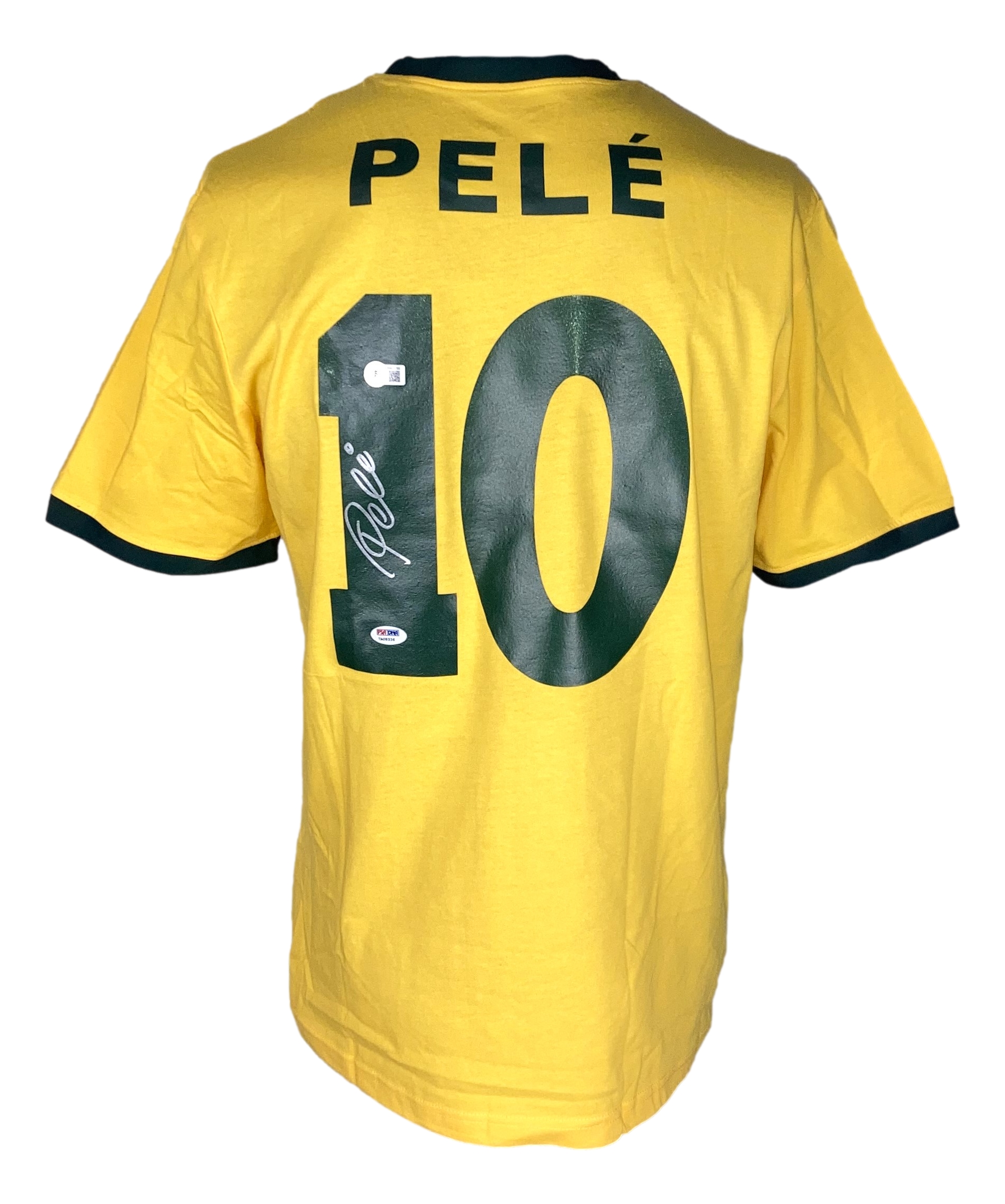 Pele Signed Jersey (PSA) at PristineAuction.com Pele Signed Jersey (PSA) at PristineAuction.com