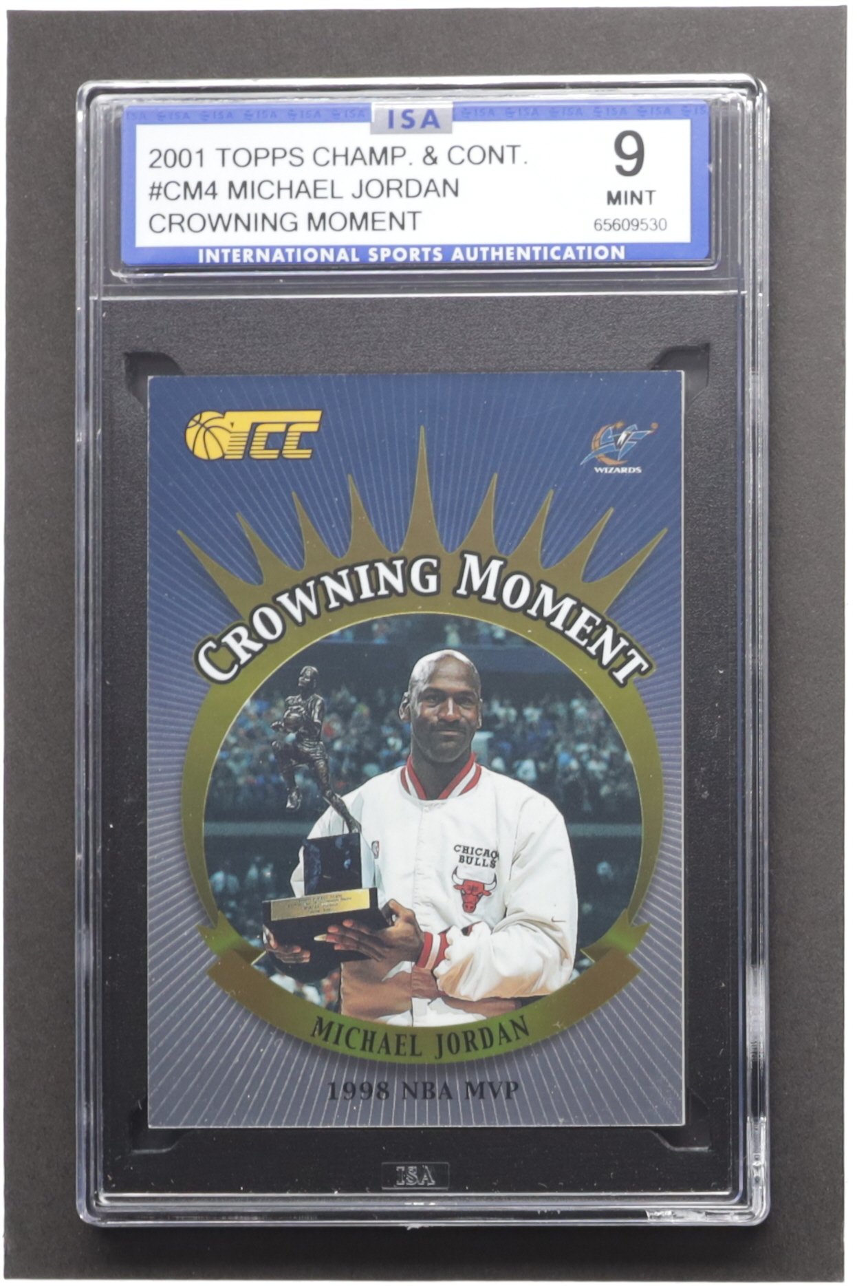 Michael Jordan 2001-02 Topps TCC Crowning Moment #CM4 (ISA 9) at PristineAuction.com Michael Jordan 2001-02 Topps TCC Crowning Moment #CM4 (ISA 9) at PristineAuction.com