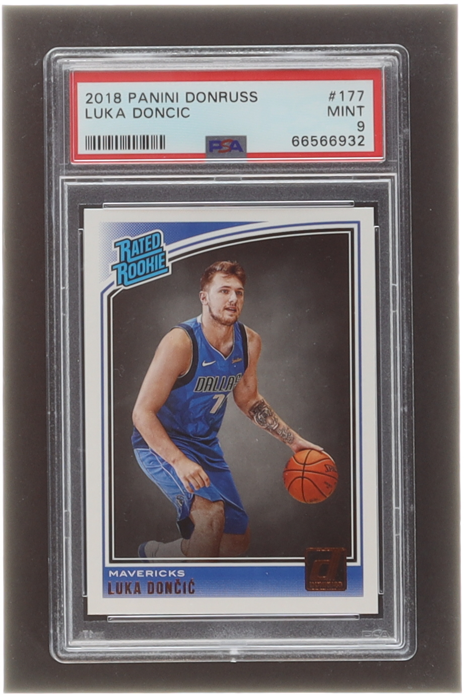 Luka Doncic 2018-19 Donruss #177 RC (PSA 9) at PristineAuction.com Luka Doncic 2018-19 Donruss #177 RC (PSA 9) at PristineAuction.com