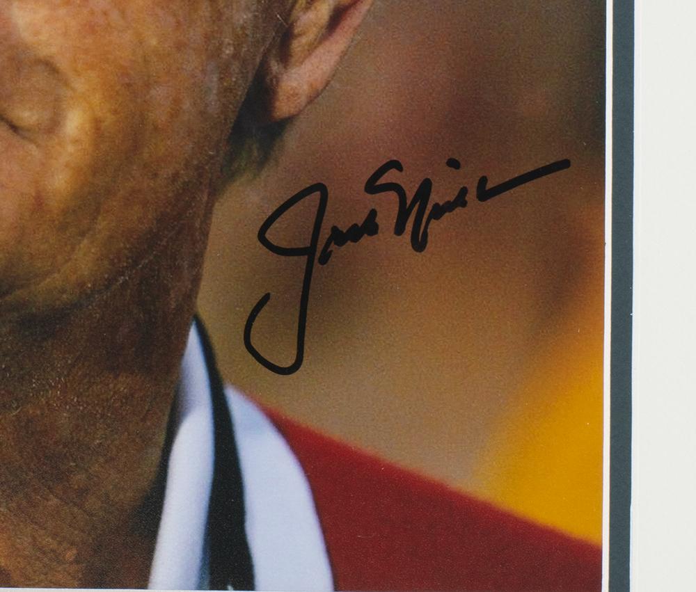 Jack Nicklaus Signed 16x20 Custom Framed Photo Display (Beckett LOA) at PristineAuction.com Jack Nicklaus Signed 16x20 Custom Framed Photo Display (Beckett LOA) at PristineAuction.com