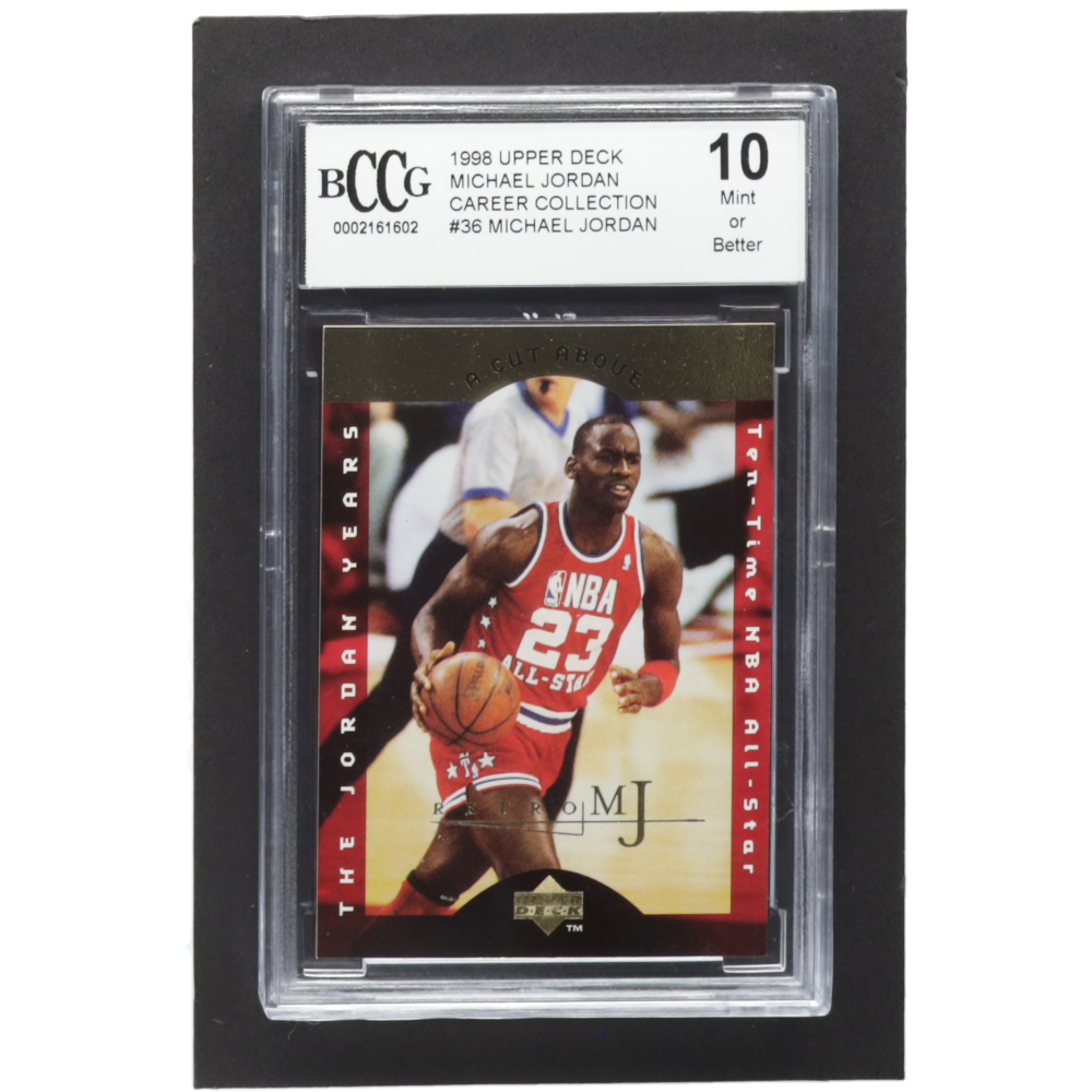 1998 upper deck michael jordan set of 12