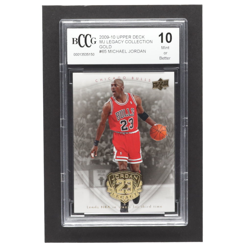 michael jordan upper deck gold cards