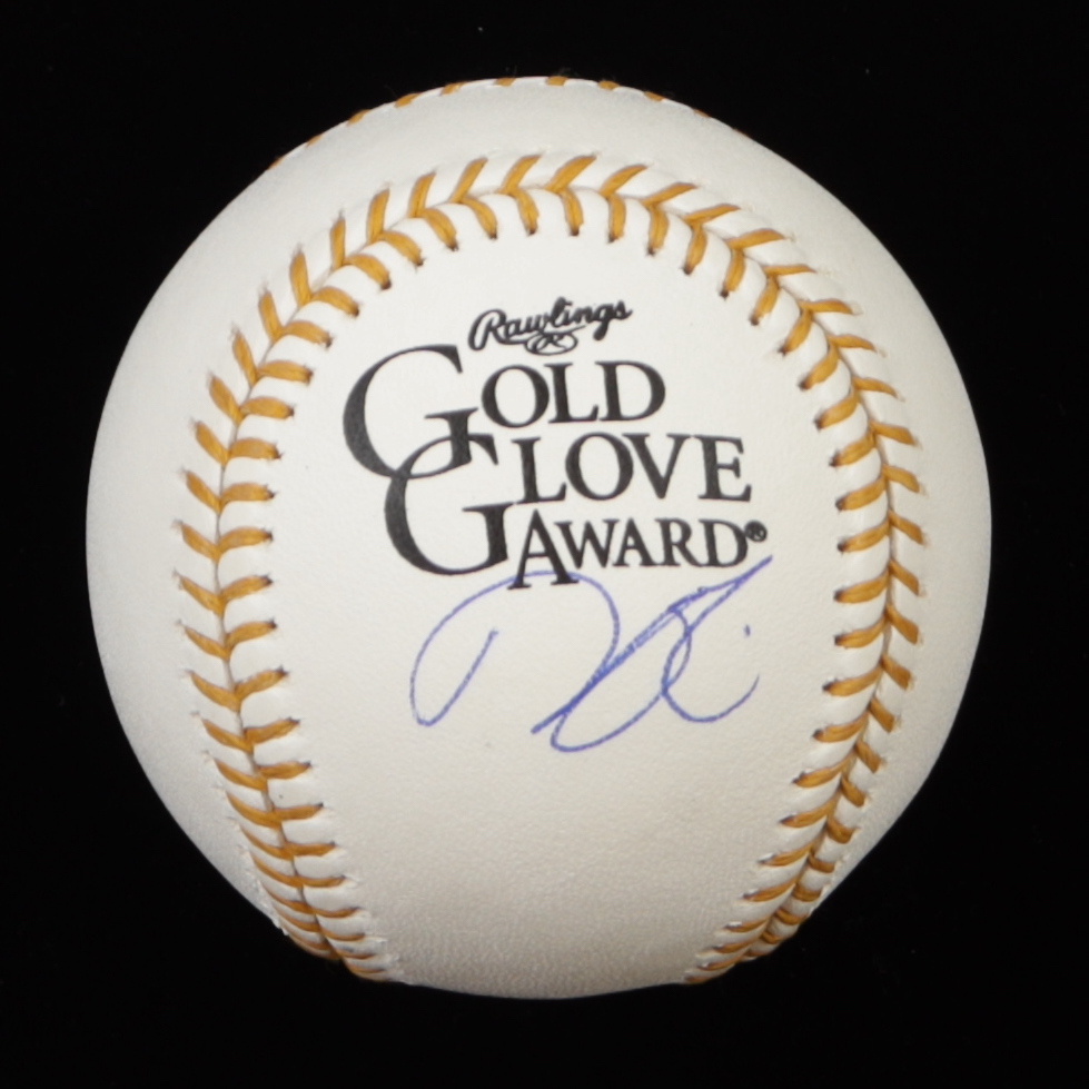 Dustin Pedroia Signed Golden Glove Award Baseball (JSA) at PristineAuction.com Dustin Pedroia Signed Golden Glove Award Baseball (JSA) at PristineAuction.com