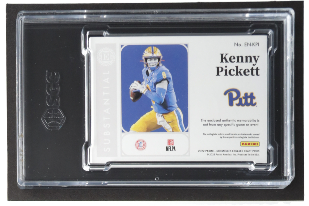 Kenny Pickett 202223 Panini Chronicles Draft Picks Encased Substantial
