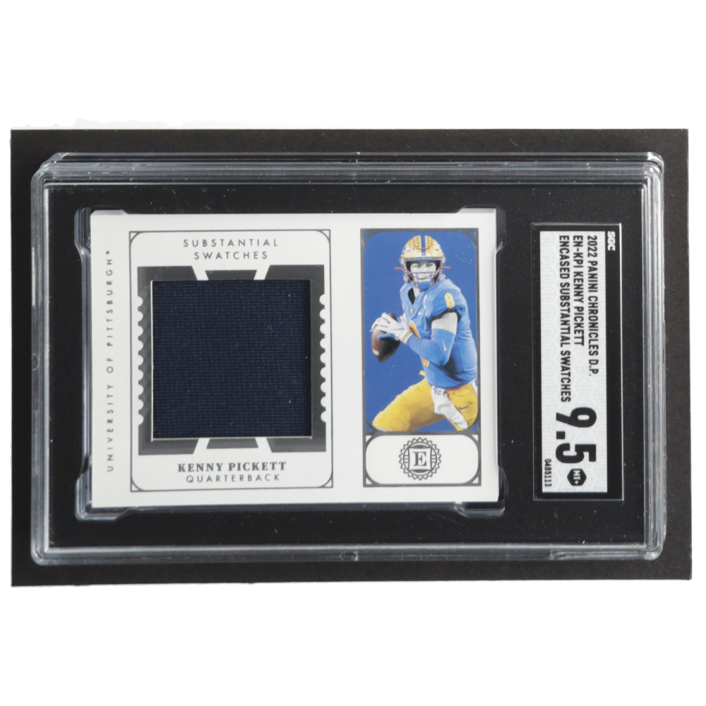 Kenny Pickett 202223 Panini Chronicles Draft Picks Encased Substantial